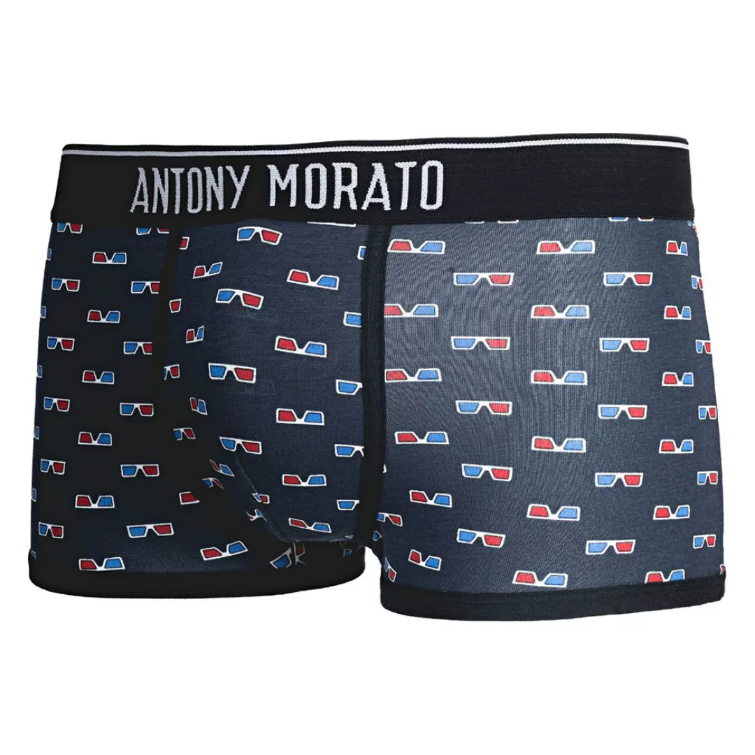 Antony Morato In Dehnung Jersey Mit 3d-brille Drucken Boxer M Marine günstig online kaufen