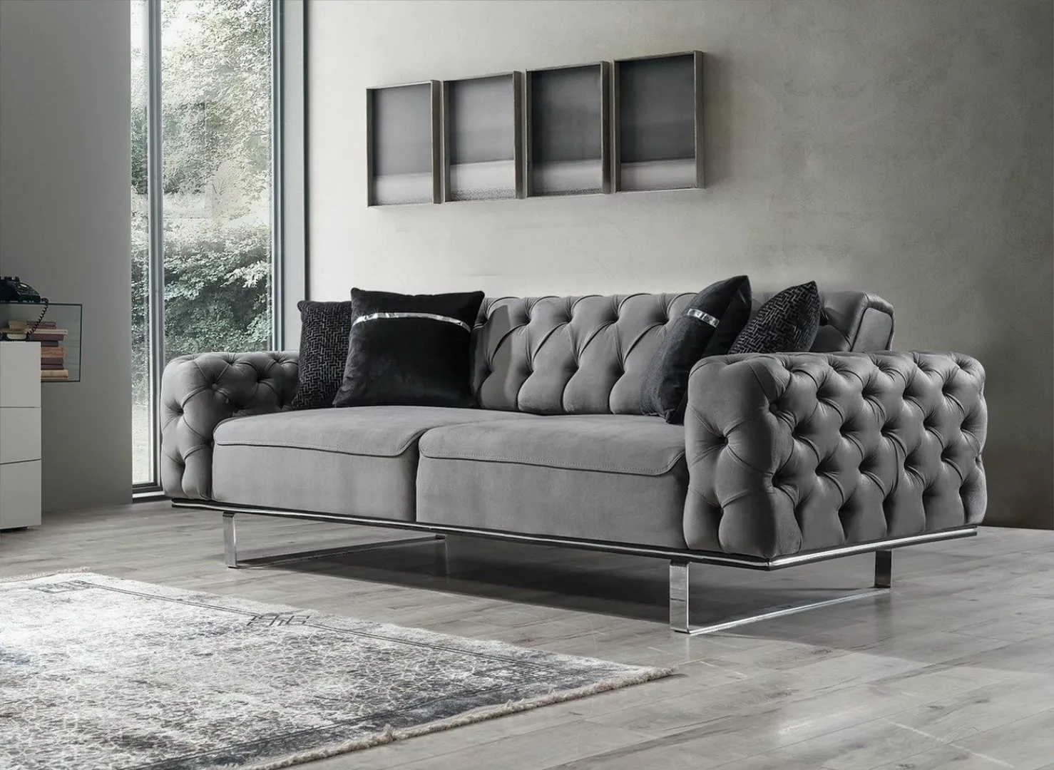 Villa Möbel Sofa Roma, 1 Stk. 2-Sitzer, mit Relax-/Bettfunktion durch umkla günstig online kaufen