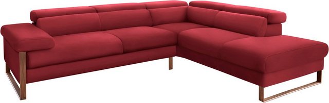 W.SCHILLIG Ecksofa "finn, Designsofa mit tollem Sitzkomfort, bequem, L-Form günstig online kaufen