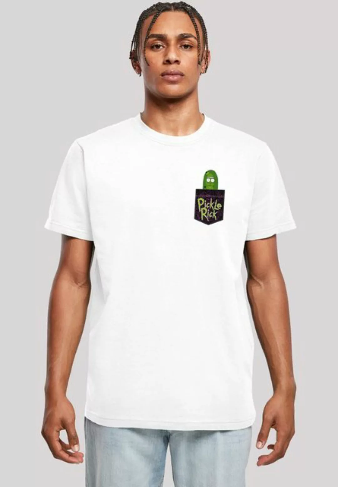 F4NT4STIC T-Shirt Rick and Morty Pickle Rick Print günstig online kaufen
