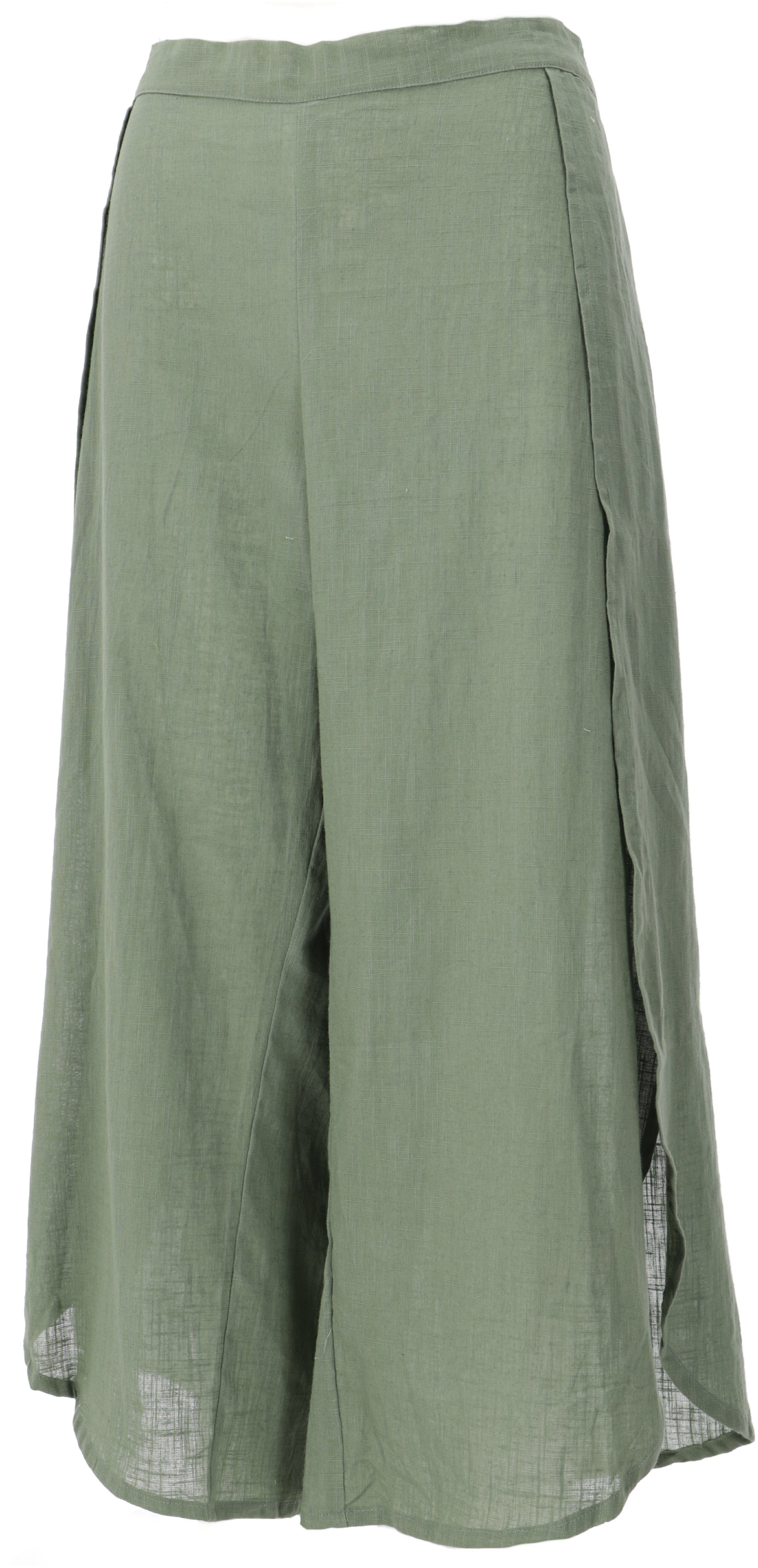 Guru-Shop Relaxhose Palazzohose, Boho Hosenrock, offene günstig online kaufen