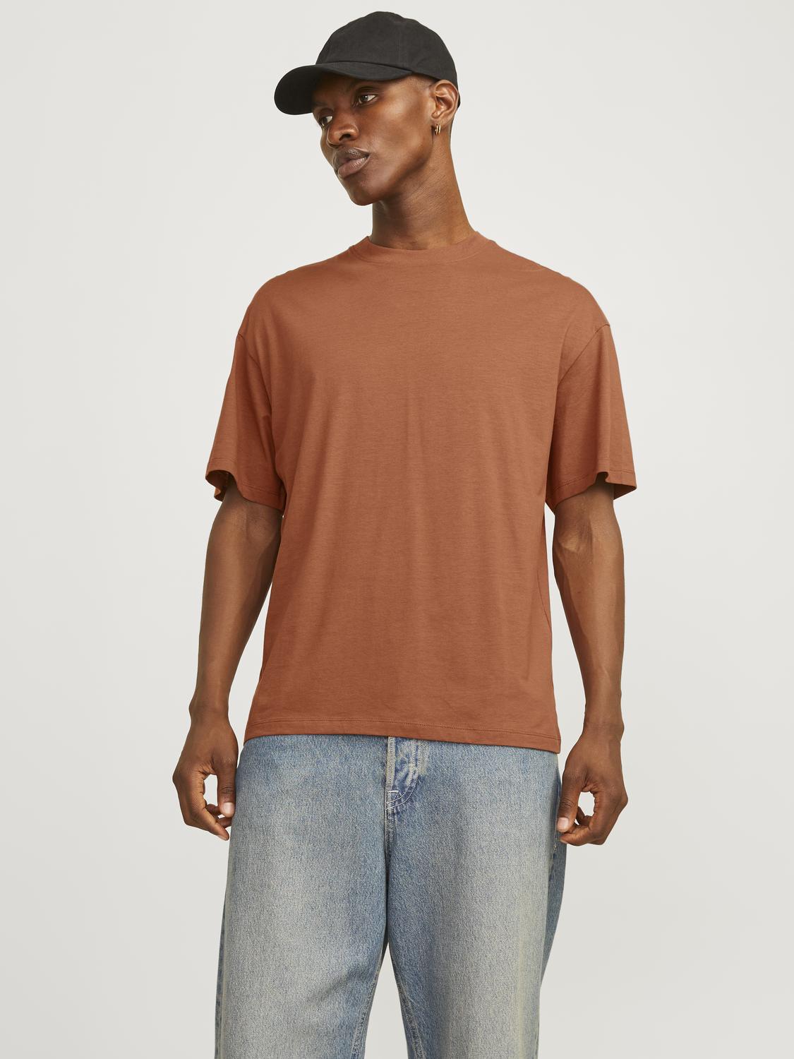 Jack & Jones Oversize-Shirt "JJEBRADLEY TEE SS O-NECK NOOS", mit Rundhalsau günstig online kaufen