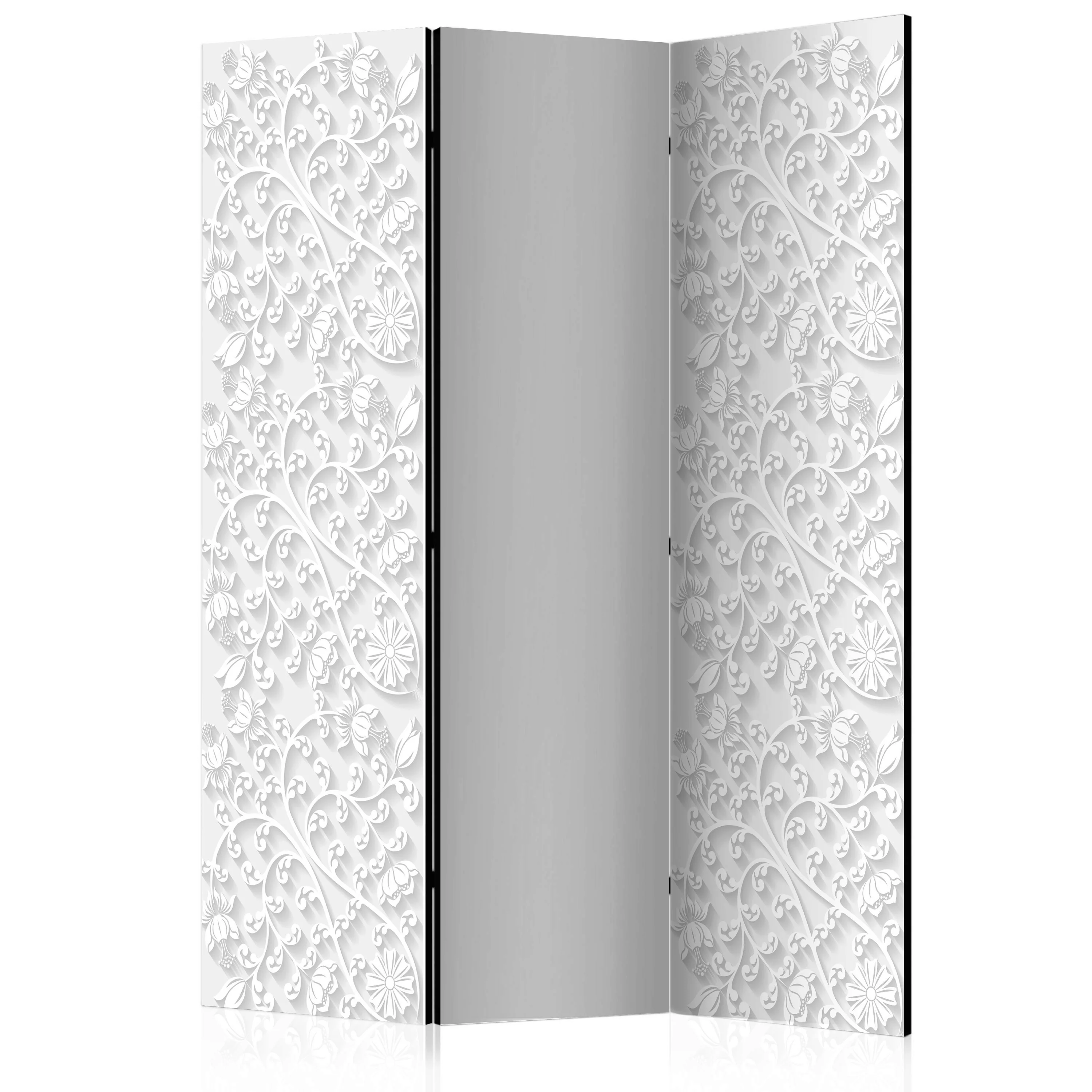 3-teiliges Paravent - Room Divider – Floral Pattern I günstig online kaufen