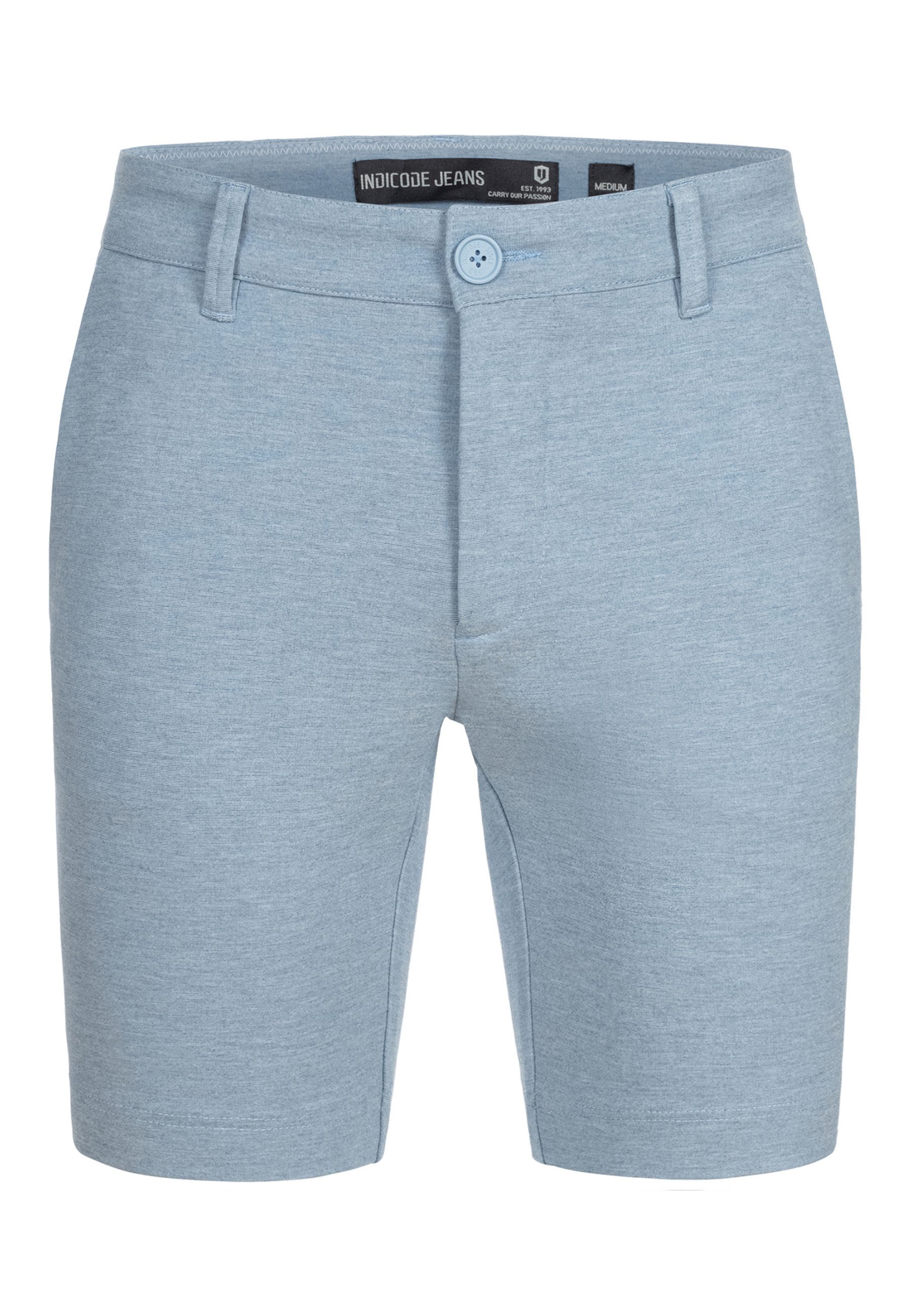 Indicode Chinoshorts Aalborg aus Viscose-Strecht günstig online kaufen