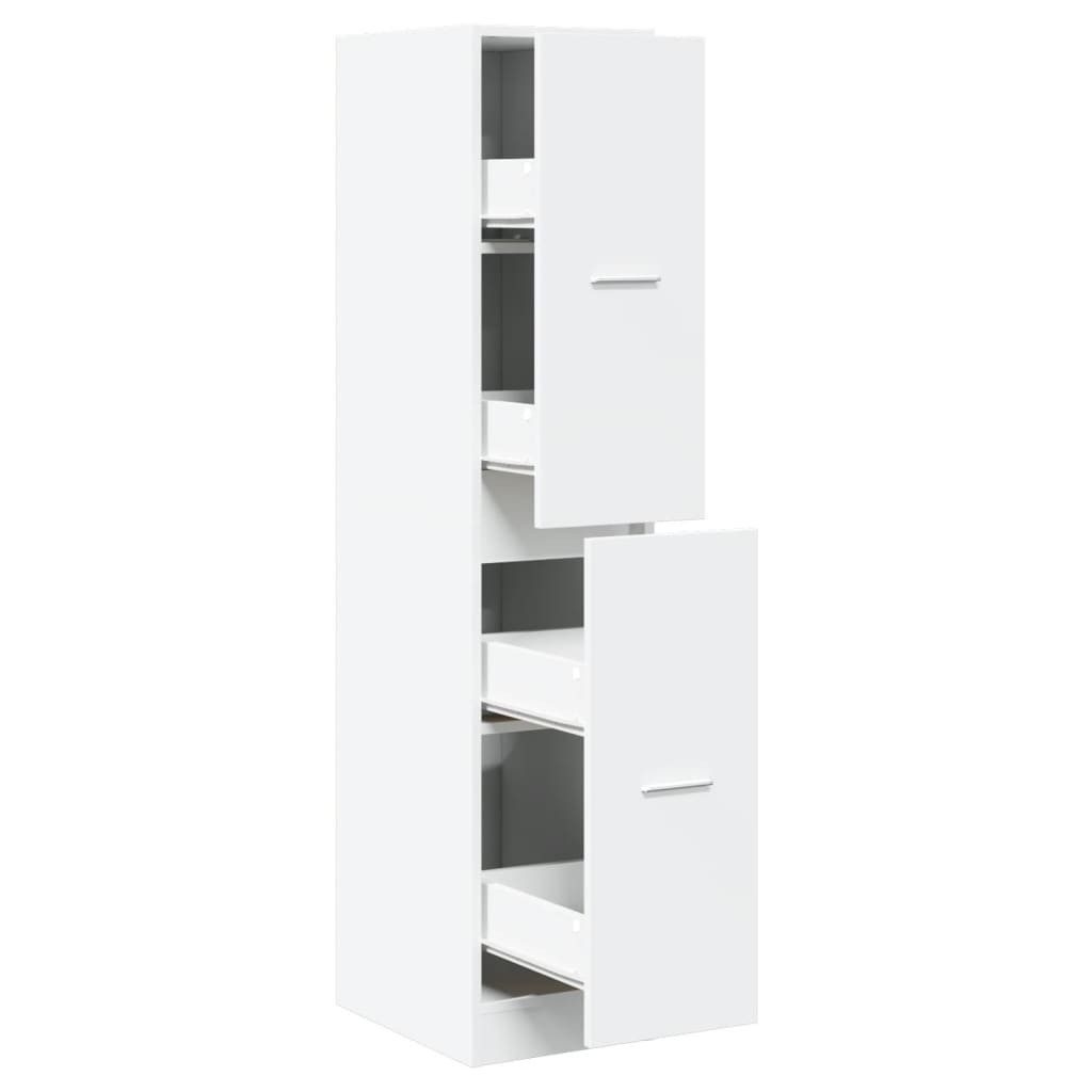 vidaXL Unterschrank Apothekerschrank Weiß 30x41x144,5 cm günstig online kaufen