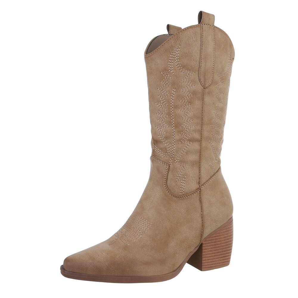 Ital-Design Damen Cowboyboots Western Westernstiefel (87379012) günstig online kaufen
