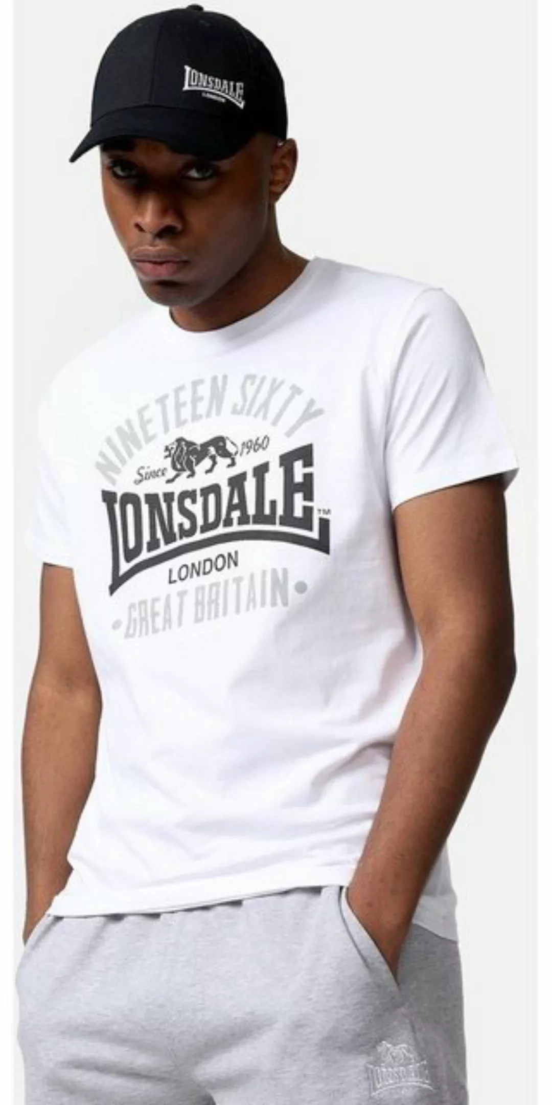 Lonsdale T-Shirt Lonsdale Herren T-Shirt Kilchoan günstig online kaufen