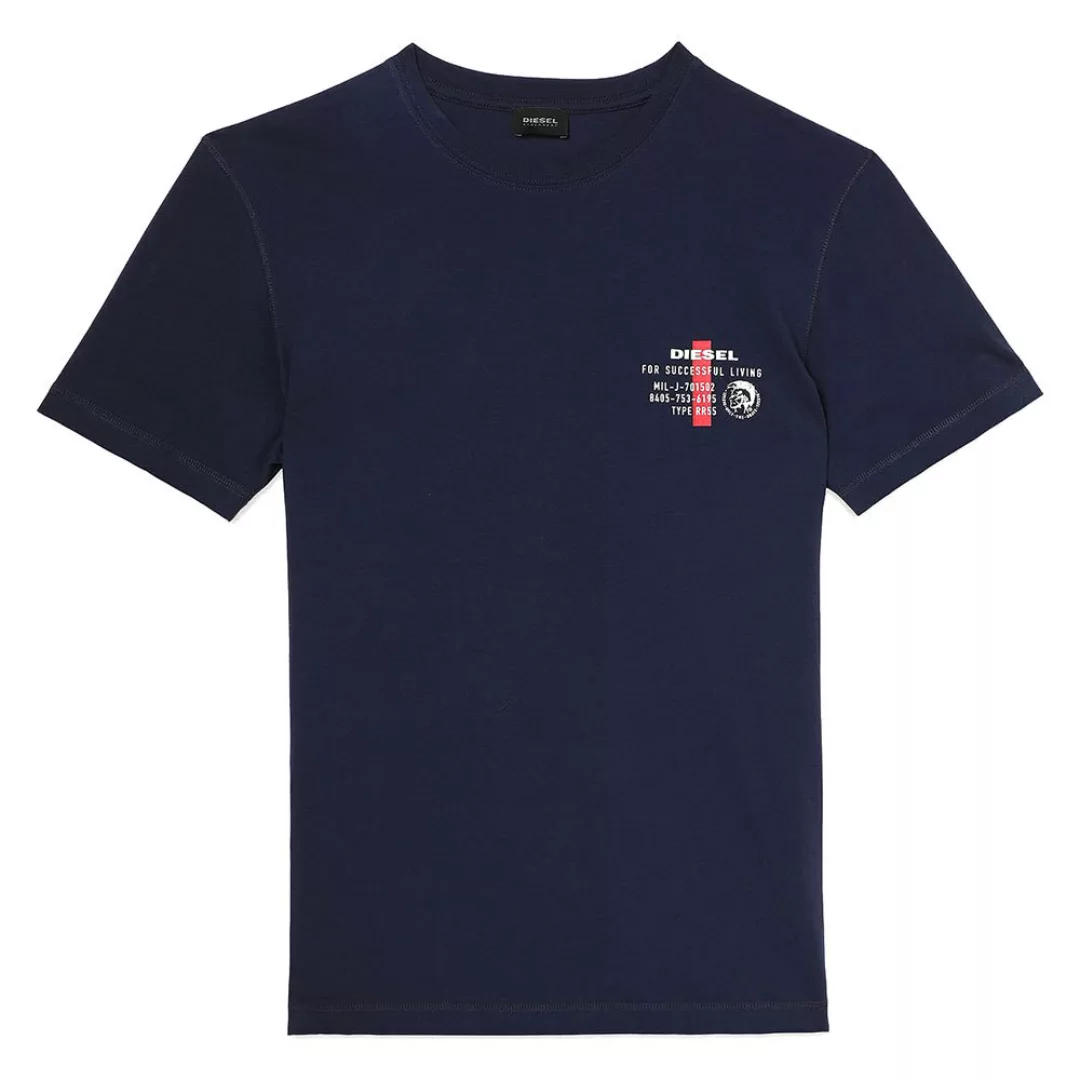 Diesel Diegos Kurzärmeliges T-shirt M Navy Blue günstig online kaufen