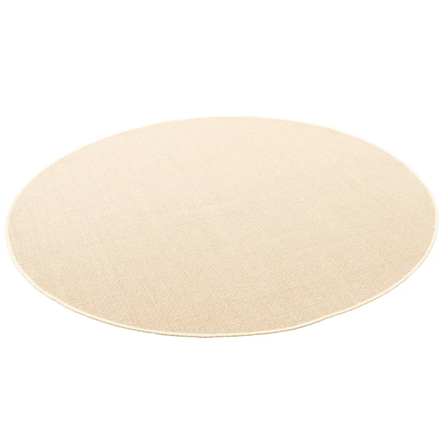 Snapstyle Sisal Natur Teppich Rund Creme 100x100cm günstig online kaufen