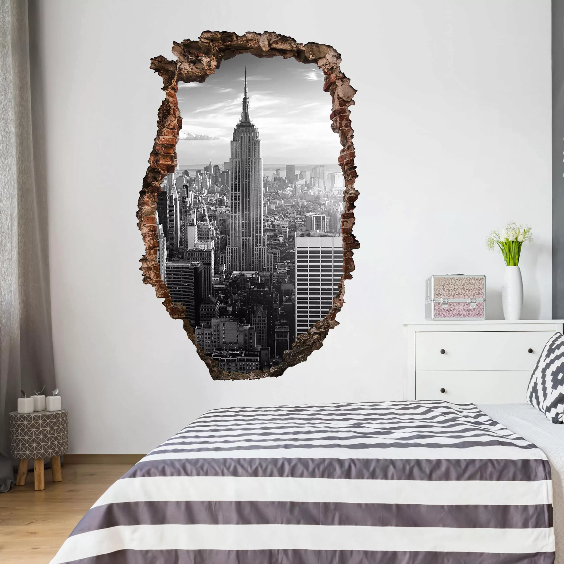 3D Wandtattoo Manhattan Skyline günstig online kaufen