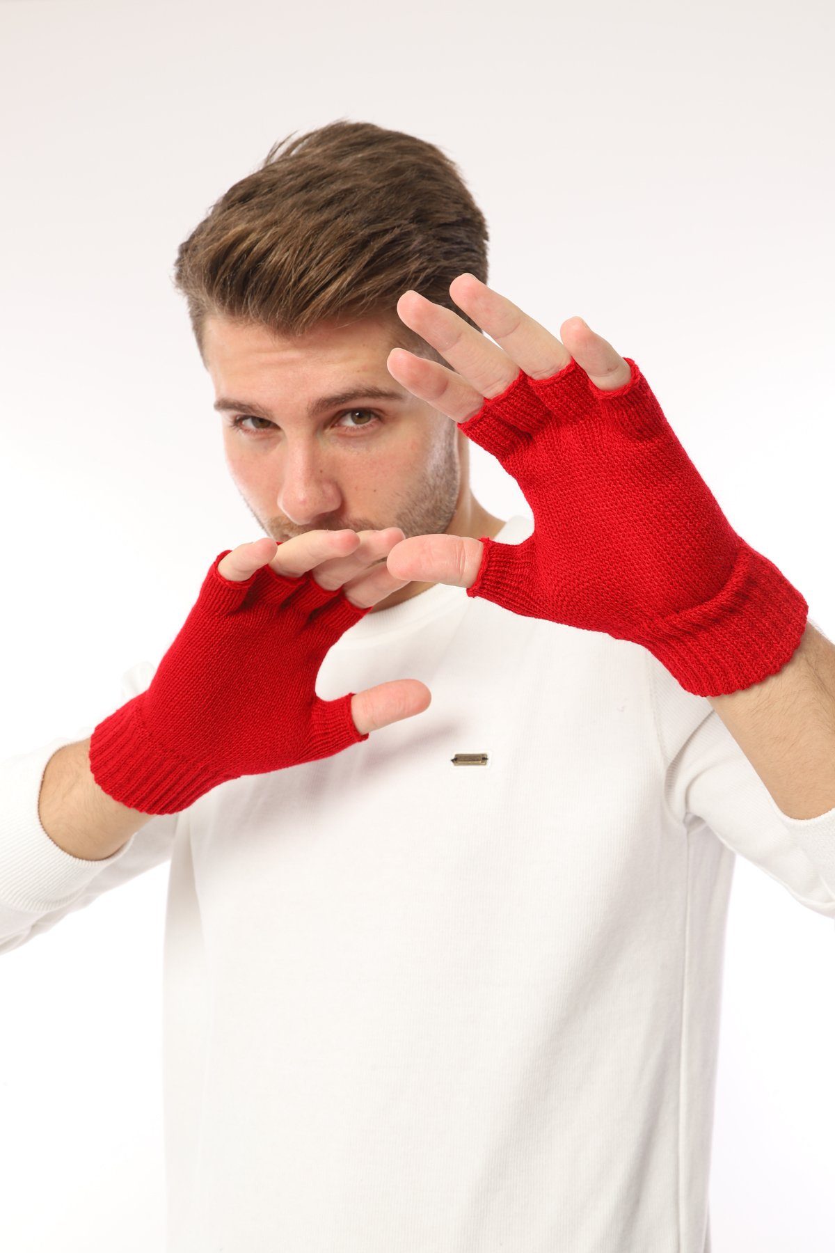 herémood Strickhandschuhe Handschuhe Winterhandschuhe Rippstrick Strickhand günstig online kaufen