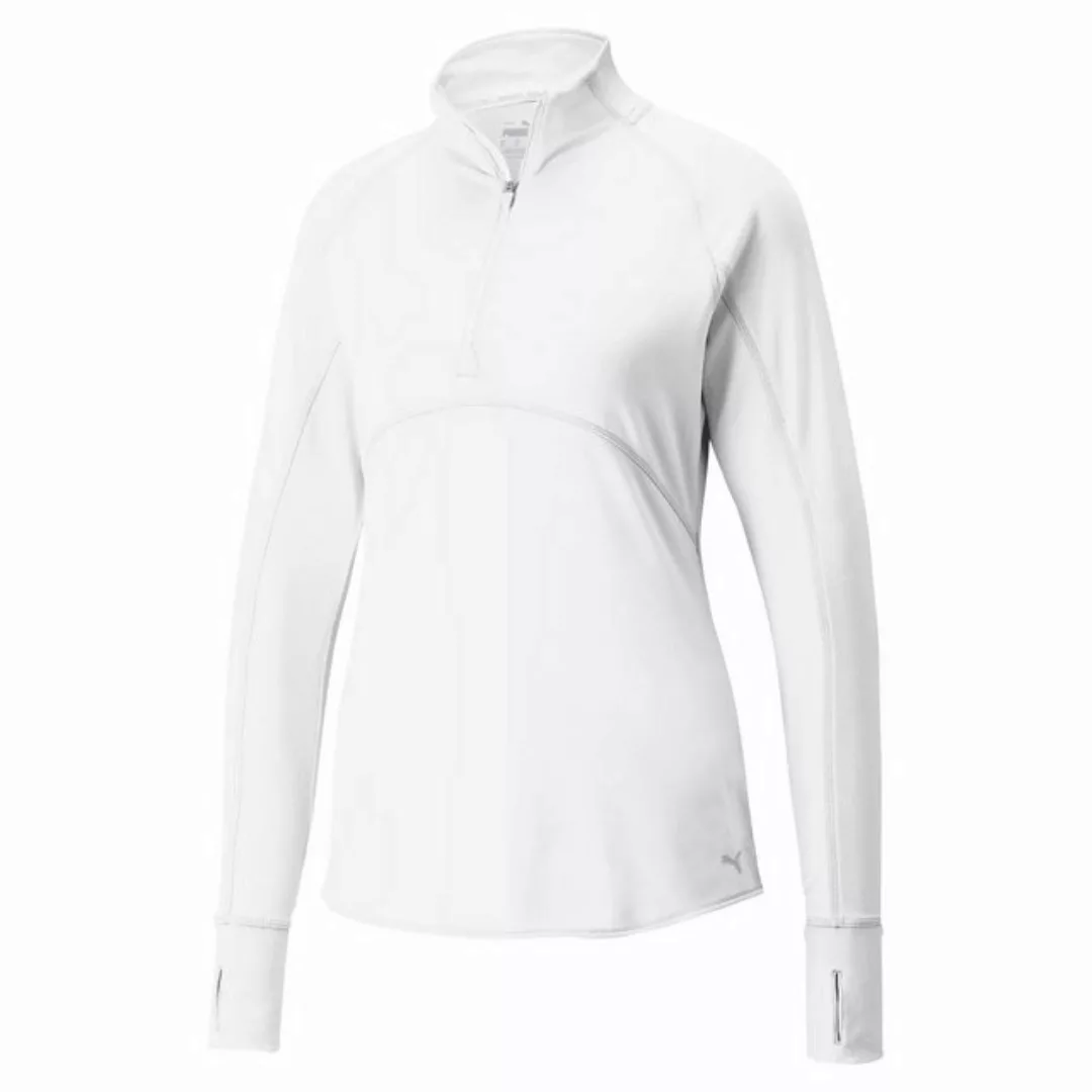 PUMA Longsweatshirt Puma Golf Layer Gamer 1/4 Zip Weiß Damen XL günstig online kaufen