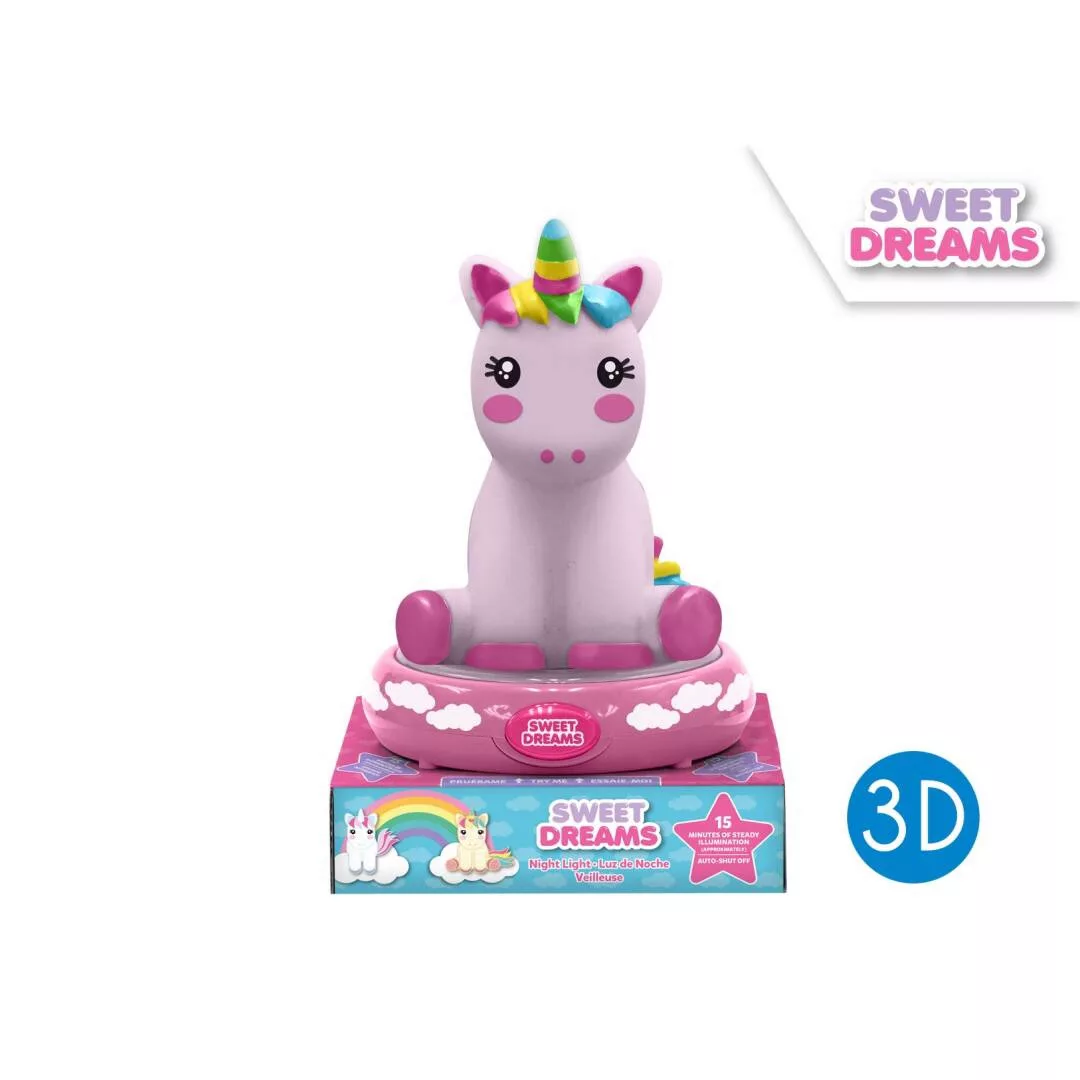 Sweet Dreams - Einhorn 3d Nachtlicht günstig online kaufen