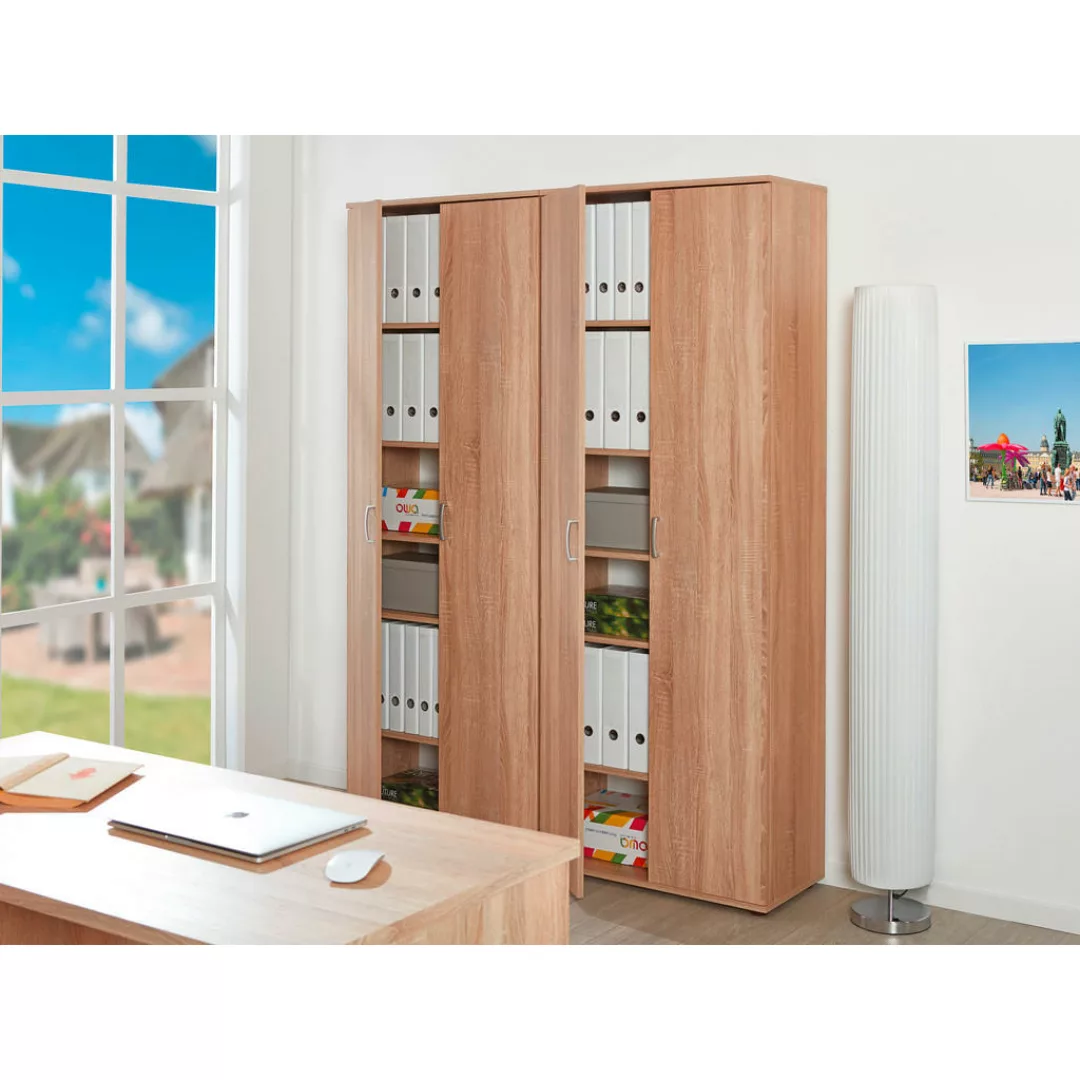 Mehrzweckschrank Gallo Eiche Sonoma Nachbildung B/H/T: ca. 70x189x34 cm günstig online kaufen