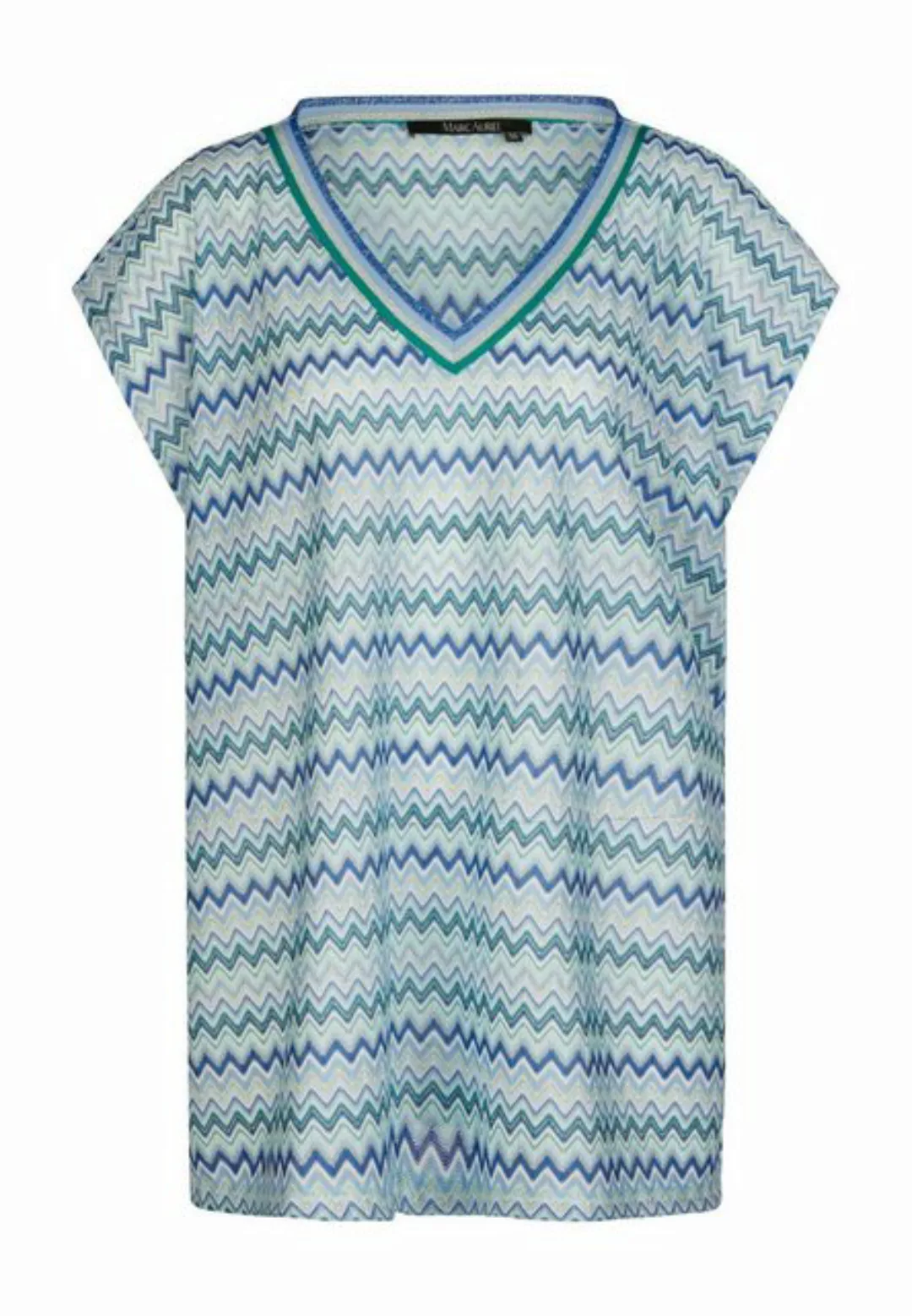 MARC AUREL Shirttop mit Zick-Zack-Muster günstig online kaufen