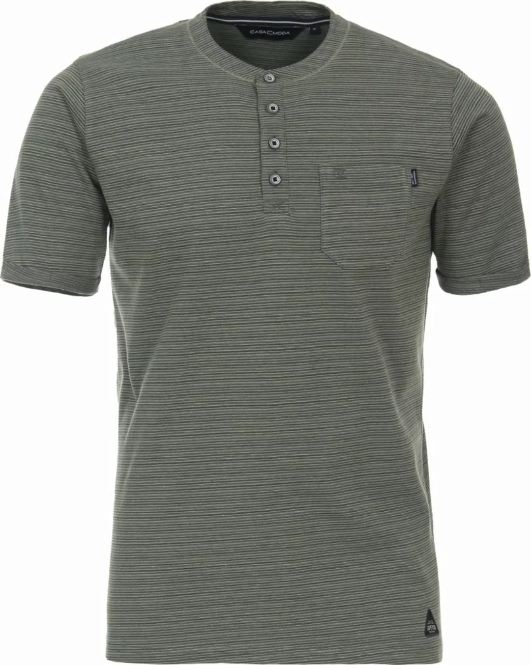 Casa Moda T-Shirt Grün Streifen - Größe XXL günstig online kaufen