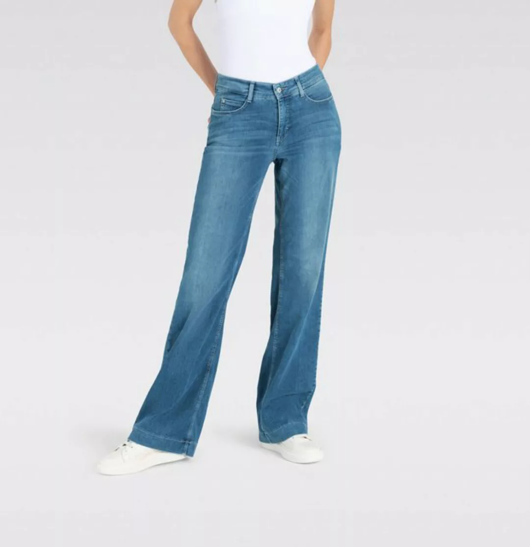 MAC Weite Jeans "DREAM WIDE", mit weitem Bein-Stretch günstig online kaufen