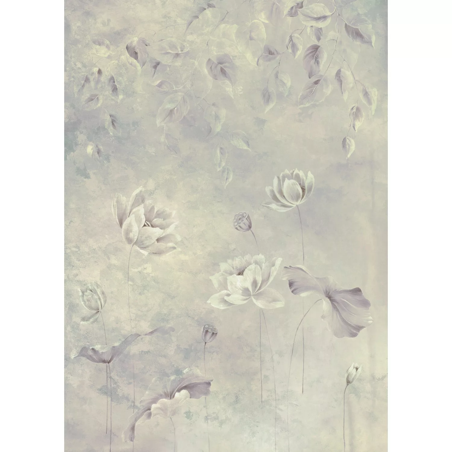 KOMAR Vlies Fototapete - Water Lily - Größe 200 x 280 cm mehrfarbig günstig online kaufen