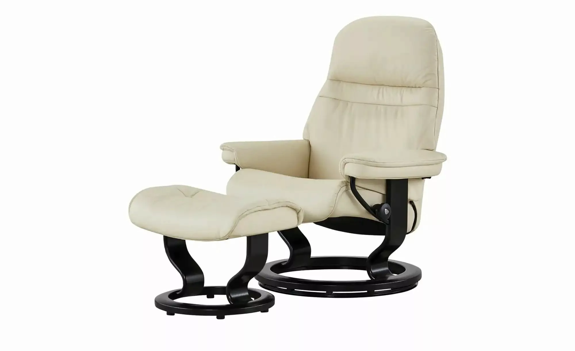 Stressless Relaxsessel mit Hocker Leder Sunrise S ¦ creme ¦ Maße (cm): B: 7 günstig online kaufen