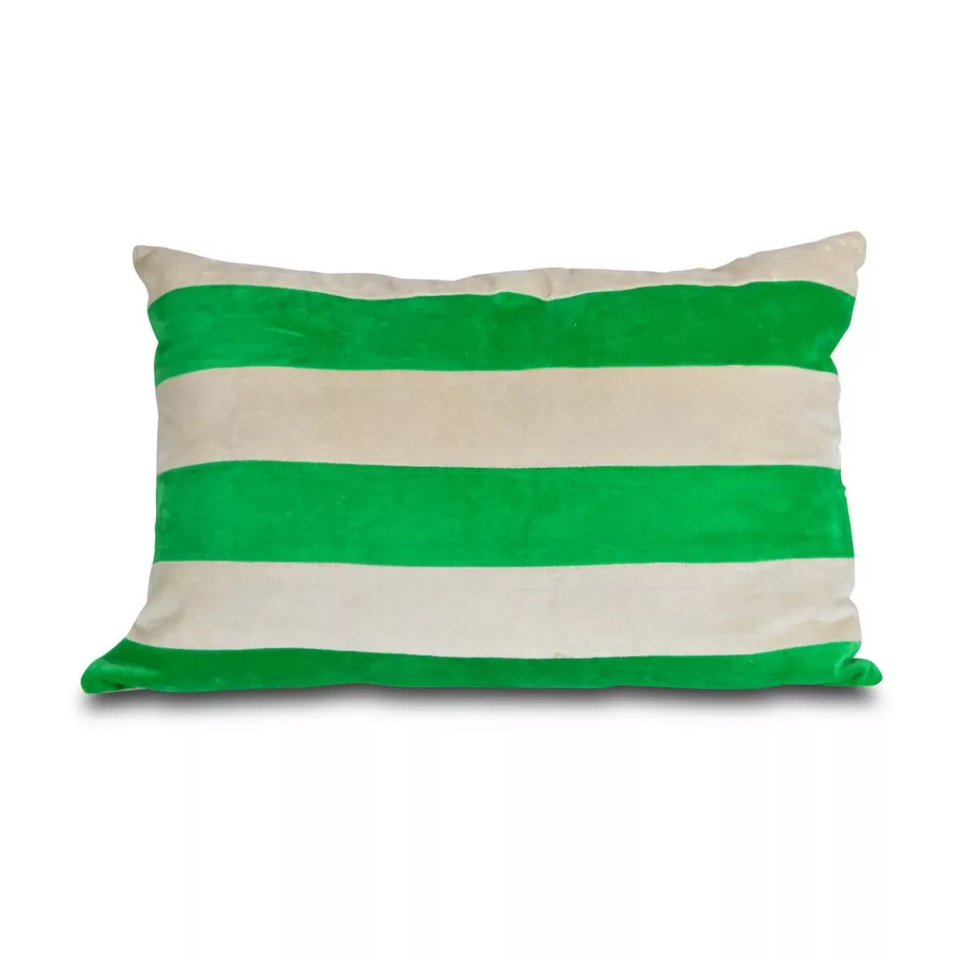 Pathi Kissen L 40 x 60cm grün-beige günstig online kaufen