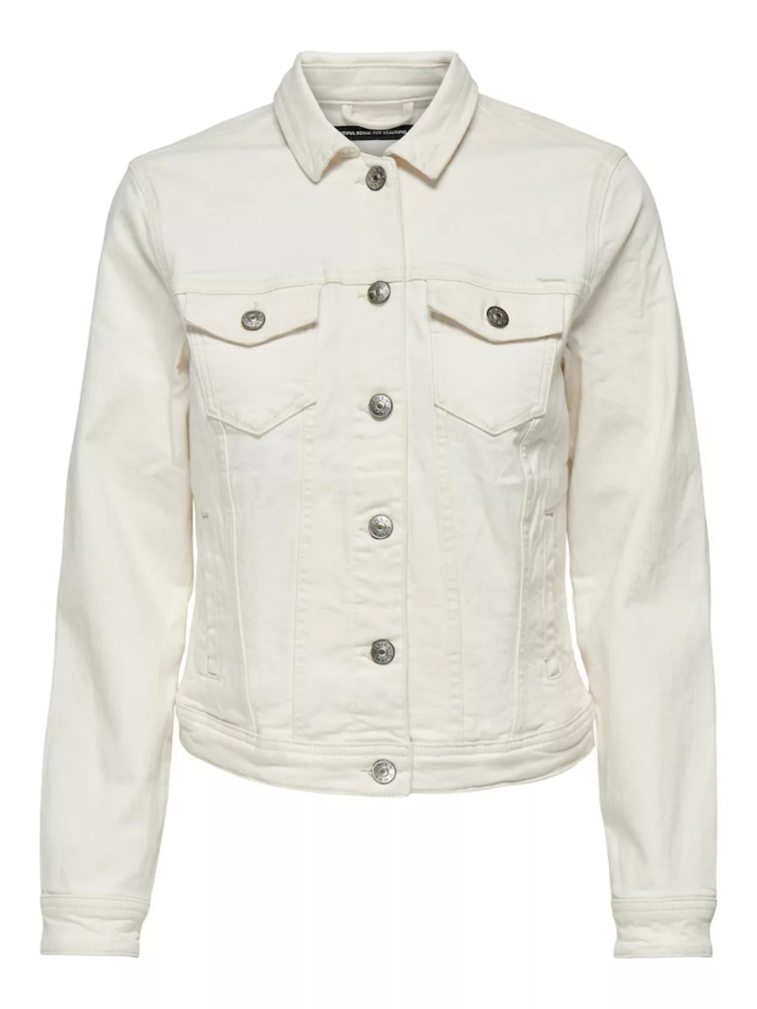 ONLY Jeansjacke "ONLTIA DNM JACKET COL PIM NOOS", in kurzer Form günstig online kaufen