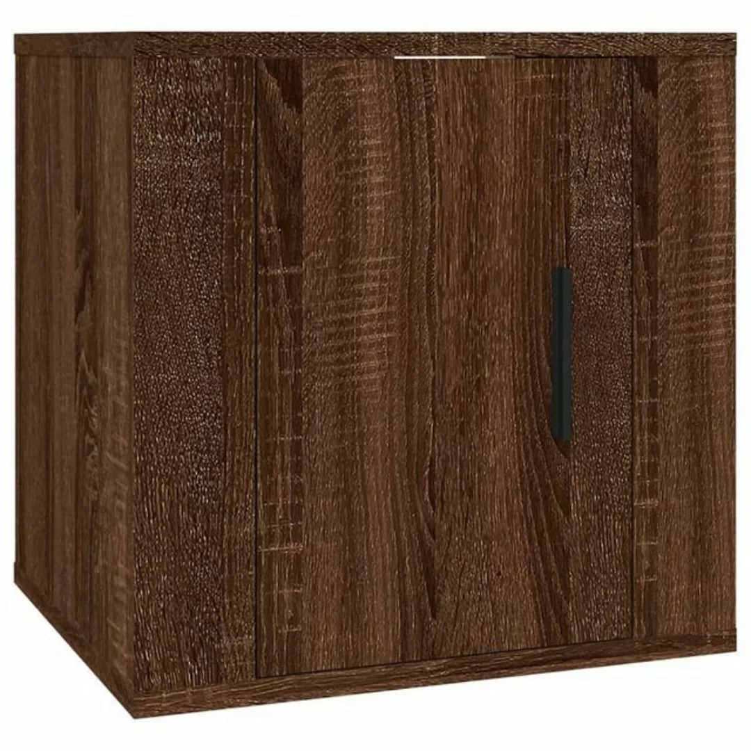 furnicato TV-Schrank TV-Wandschrank Braun Eichen-Optik 40x34,5x40 cm günstig online kaufen