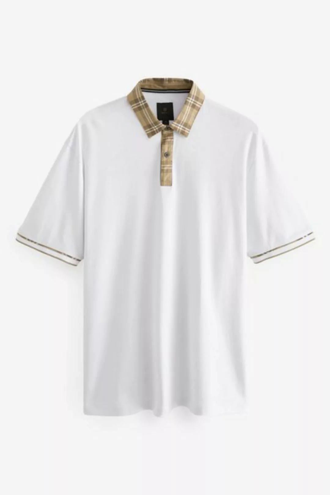 Next Poloshirt Polohemd mit elegantem Kragen (1-tlg) günstig online kaufen