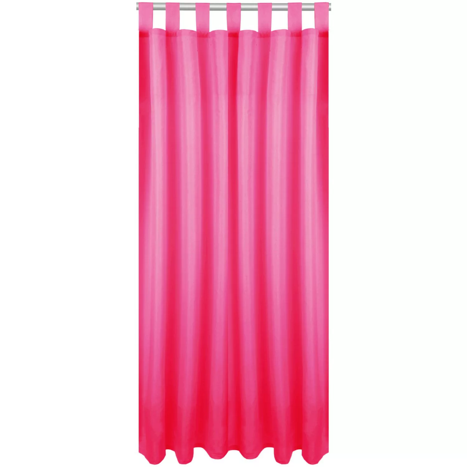 Bestlivings Dekoschal Ellen Schlaufen 140 cm x 145 cm Pink günstig online kaufen