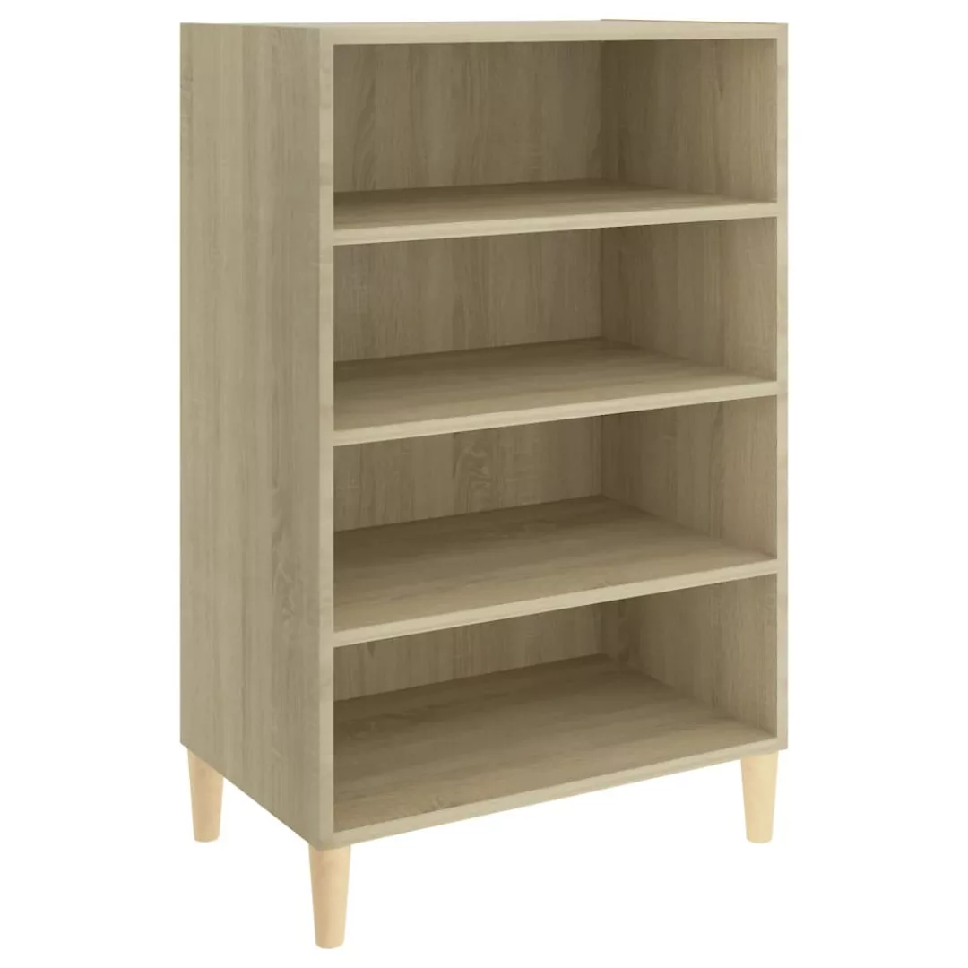 Sideboard Sonoma-eiche 57x35x90 Cm Spanplatte günstig online kaufen