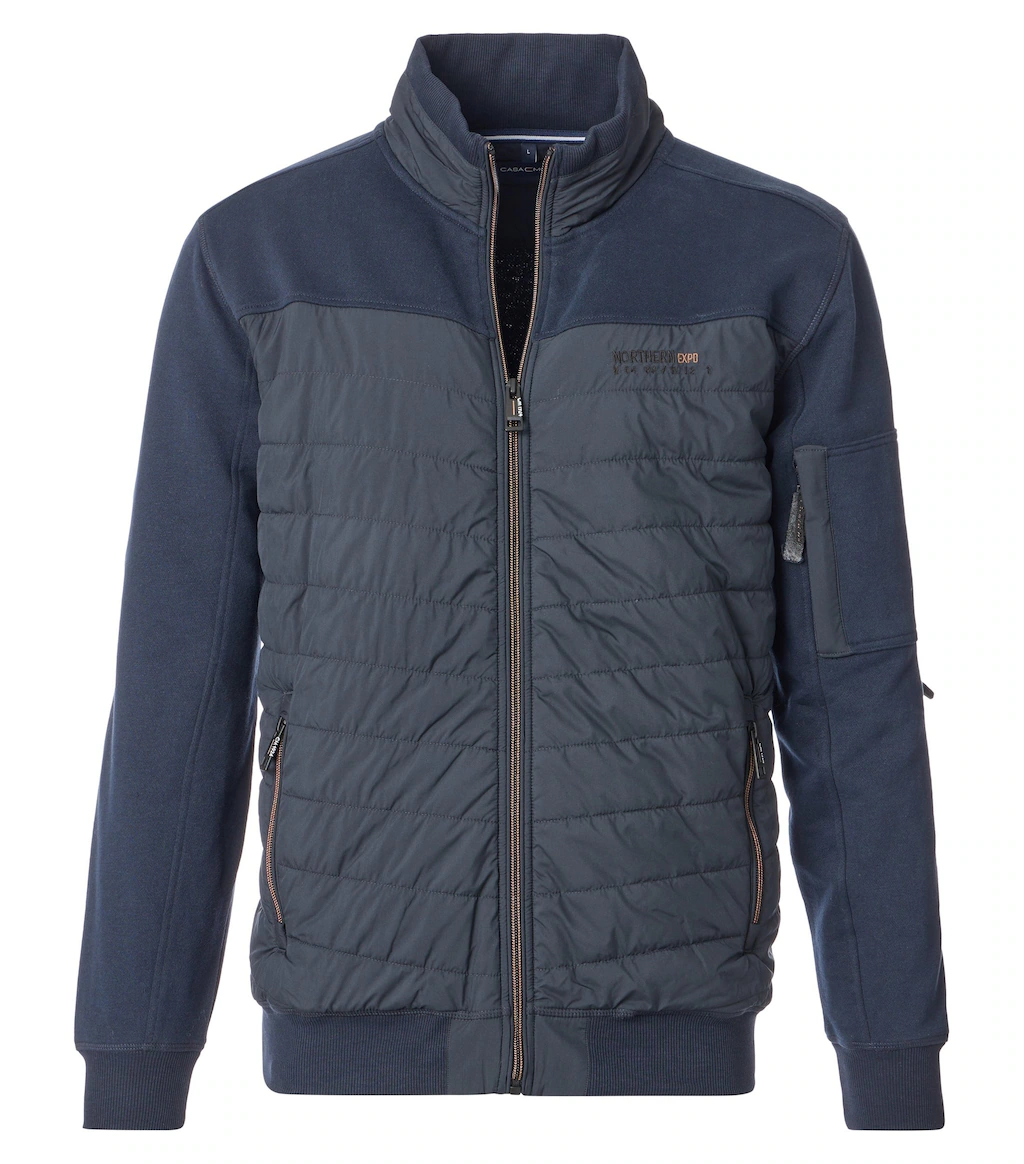 CASAMODA Sweatjacke "CASAMODA Sweatjacke uni" günstig online kaufen