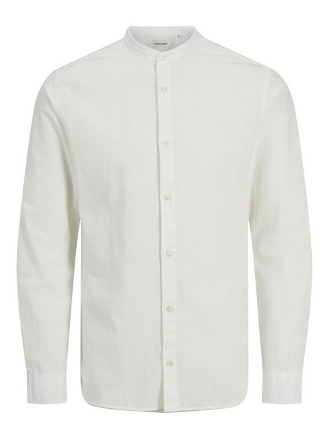 Jack & Jones Langarmhemd JJEBREEZE LINEN BLEND BAND SHIRT LS günstig online kaufen