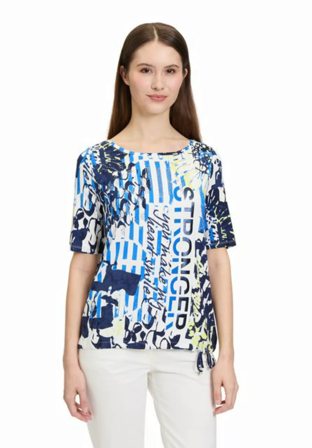 Betty Barclay Kurzarmshirt Betty Barclay Casual-Shirt mit Tunnelzug (1-tlg) günstig online kaufen