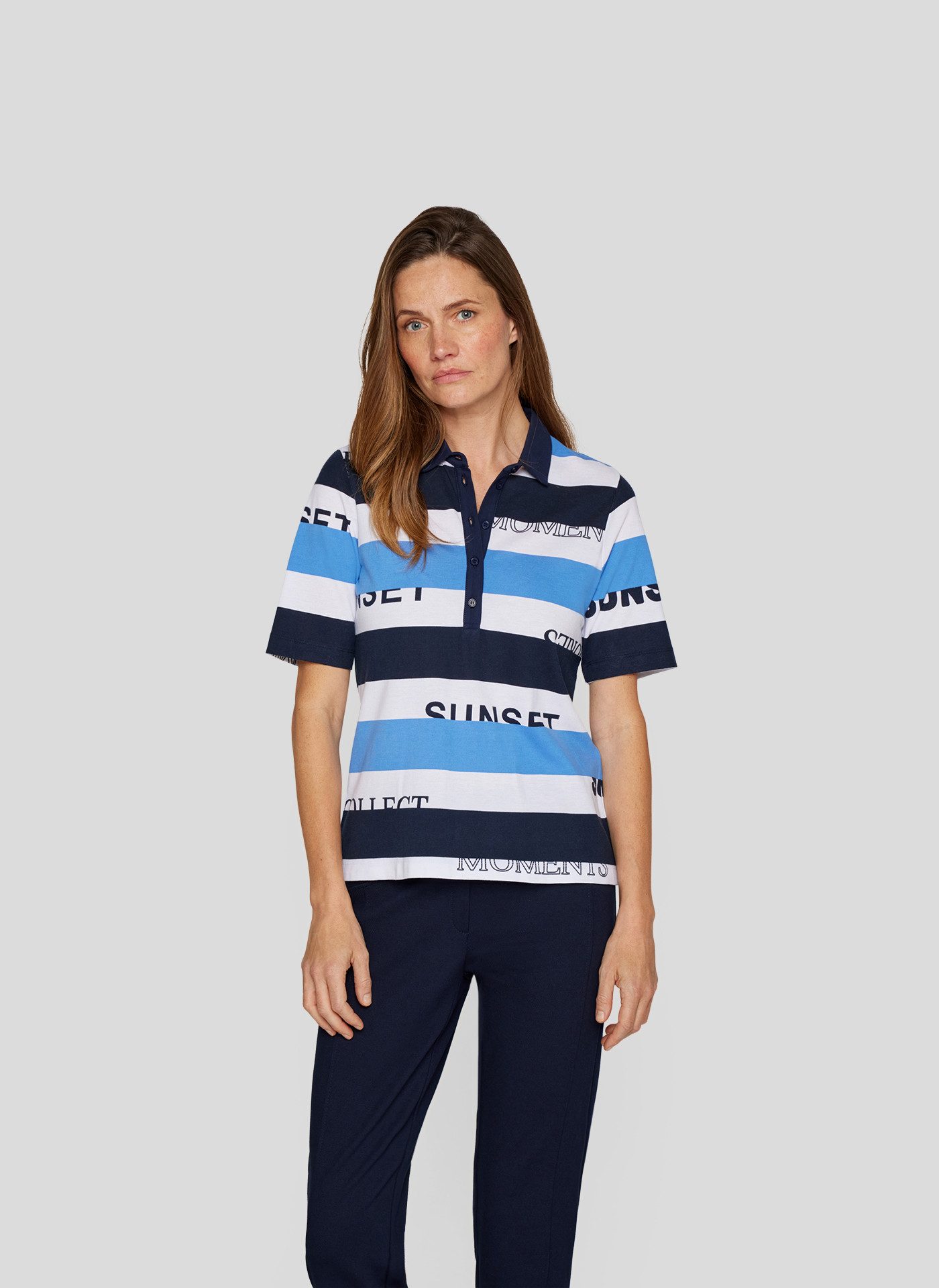 Rabe Poloshirt, mit Colorblocking günstig online kaufen