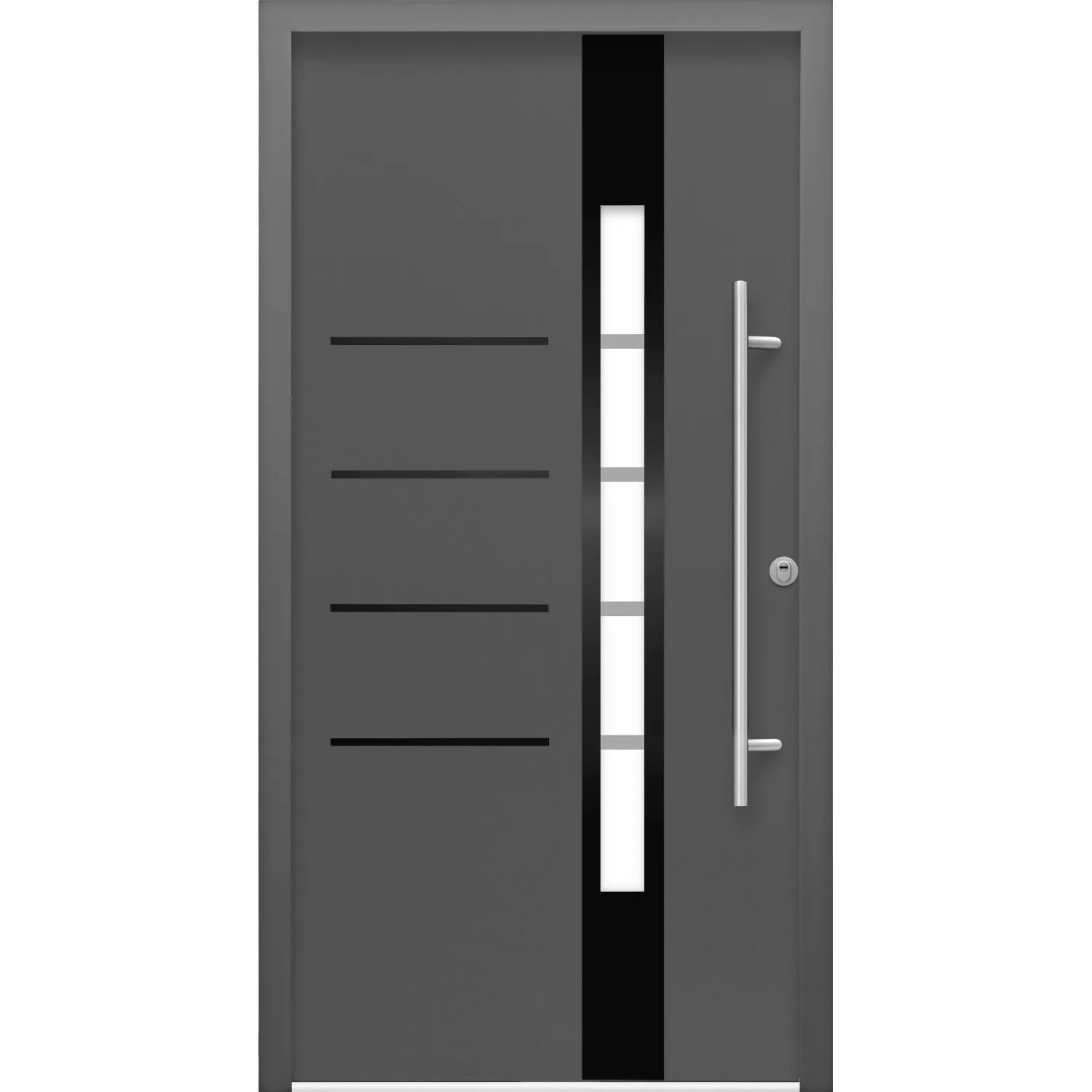 Splendoor Thermospace Sicherheits-Haustür Berlin Prime RC2K Anthr. 110x210 günstig online kaufen