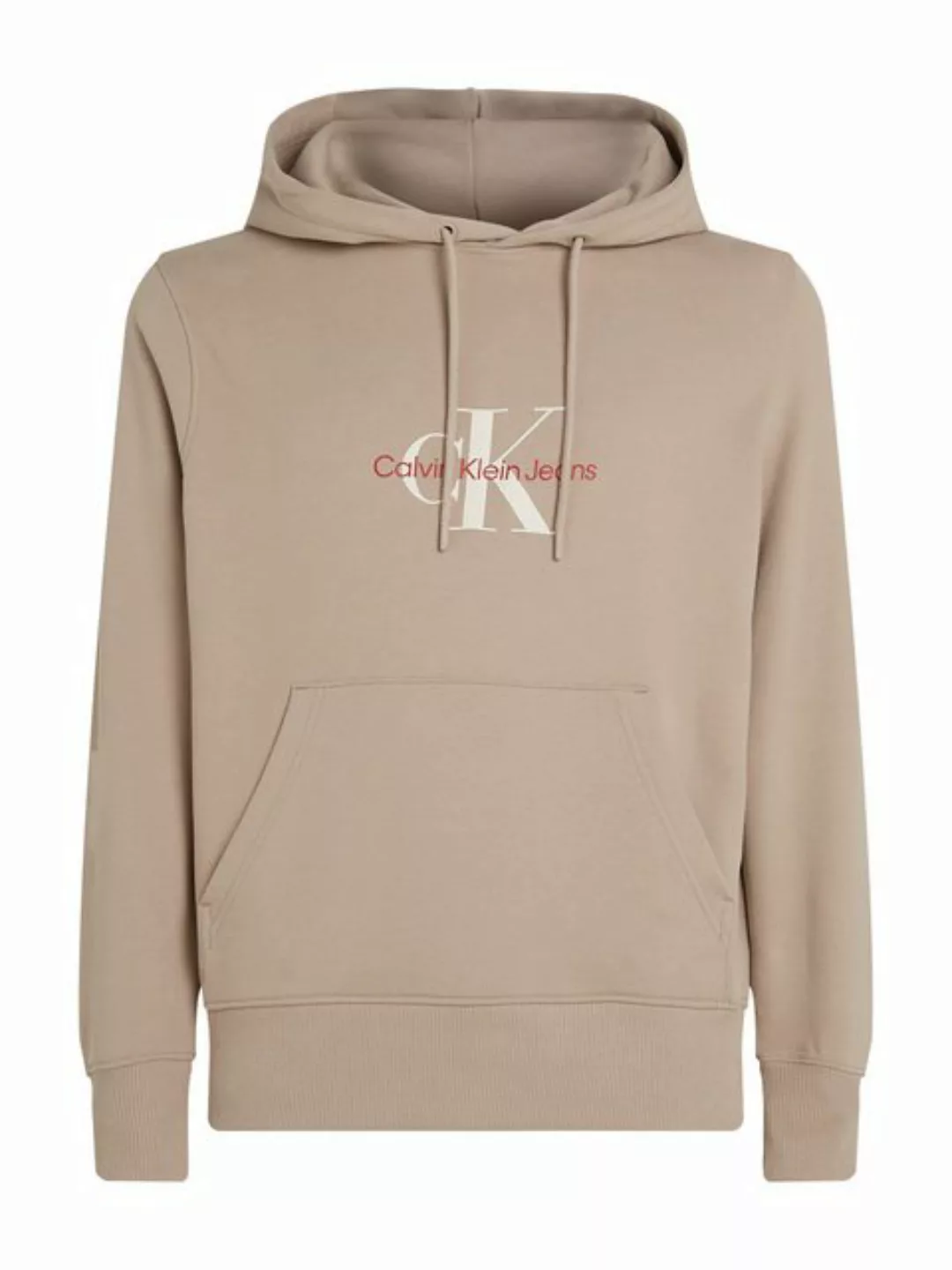 Calvin Klein Jeans Sweatshirt DISTRESSED MONOLOGO HOODIE mit Logodruck günstig online kaufen