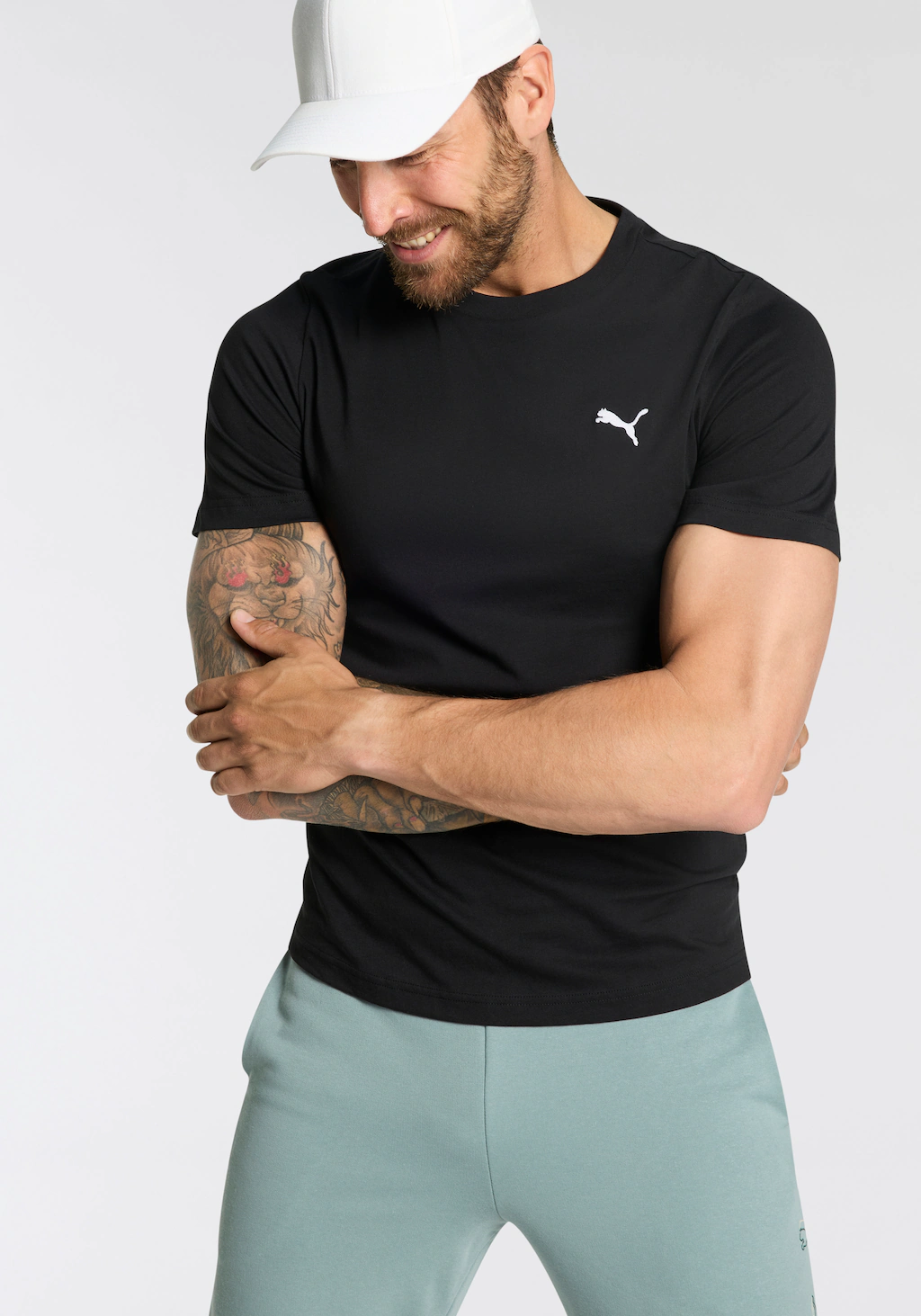 PUMA T-Shirt "ESS LOGO TEE MULTIPACK M", Doppelpack, 2 Stück günstig online kaufen