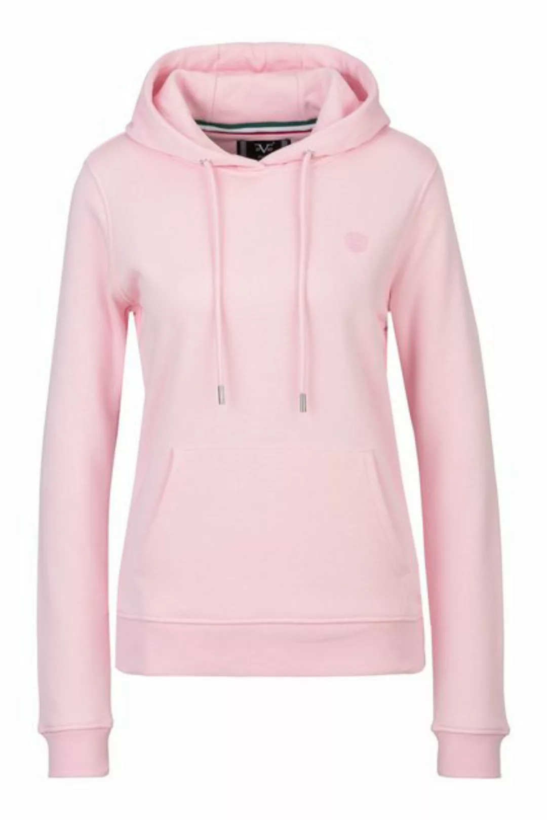 19V69 ITALIA Hoodie BURNER Damen Kapuzenpullover mit Logodetail und Kapuze günstig online kaufen