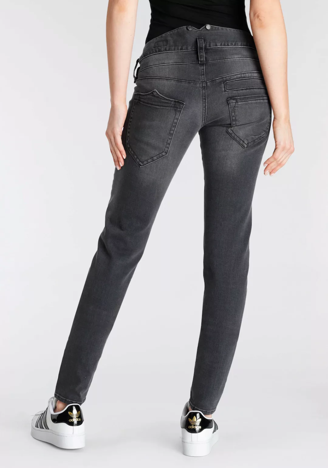 Herrlicher Slim-fit-Jeans Pitch Slim Organic Denim Cashmere extra komfortab günstig online kaufen