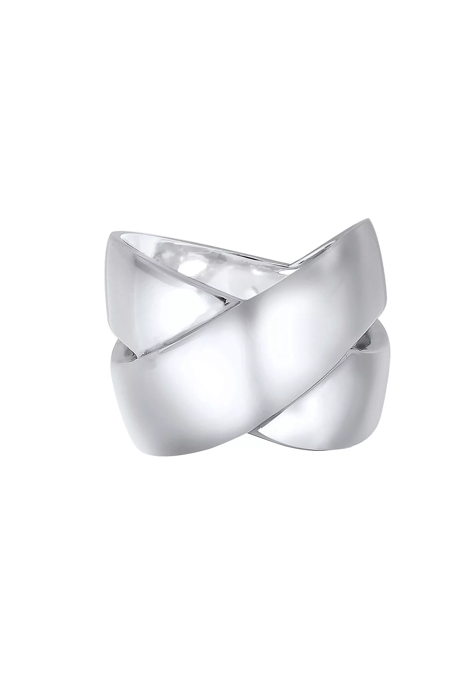 Elli Premium Fingerring »Bandring Modern Statement Blogger Kreuz 925 Silber günstig online kaufen