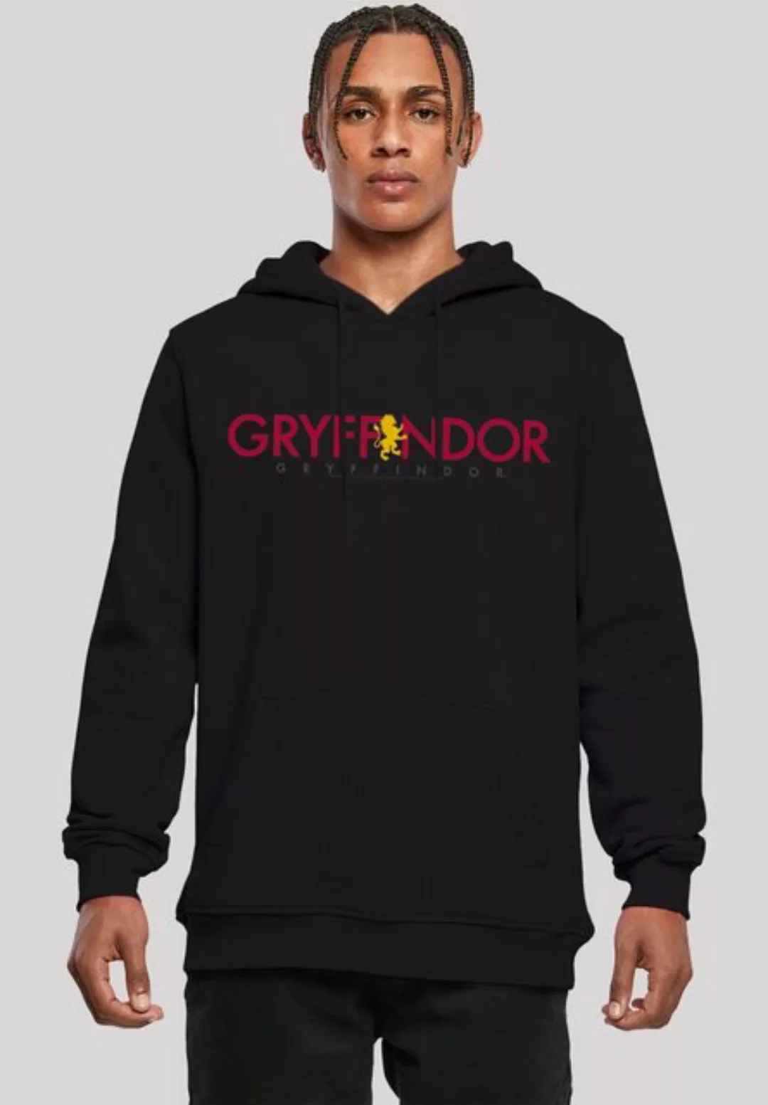 F4NT4STIC Kapuzenpullover Harry Potter Gryffindor Text Print günstig online kaufen