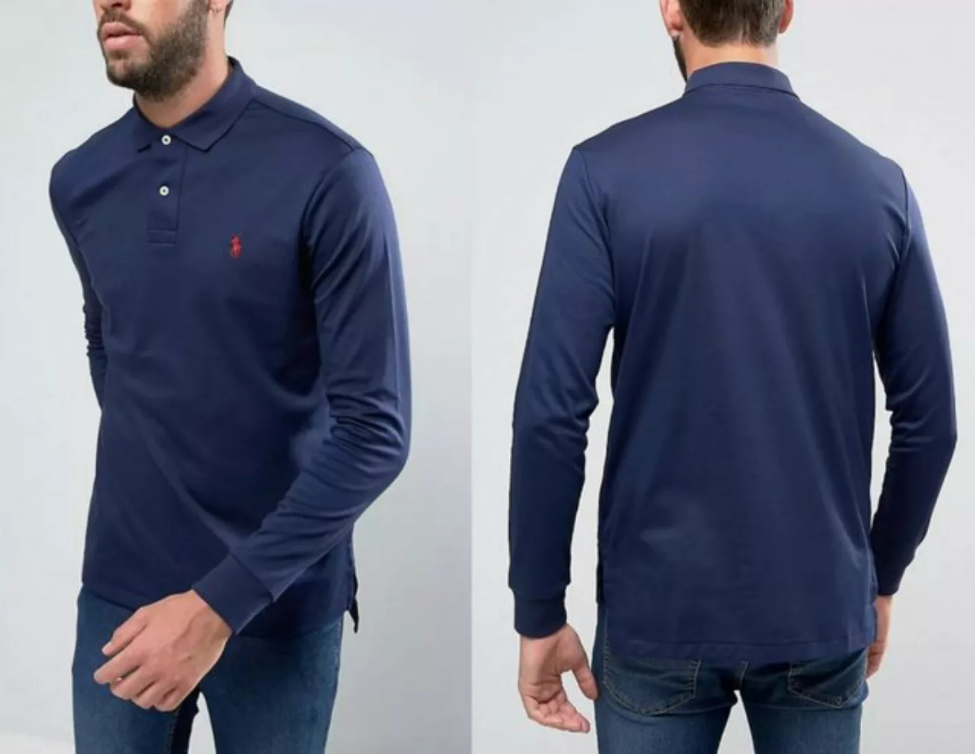 Ralph Lauren Poloshirt POLO RALPH LAUREN LUXURY PIMA COTTON Polohemd Hemd T günstig online kaufen