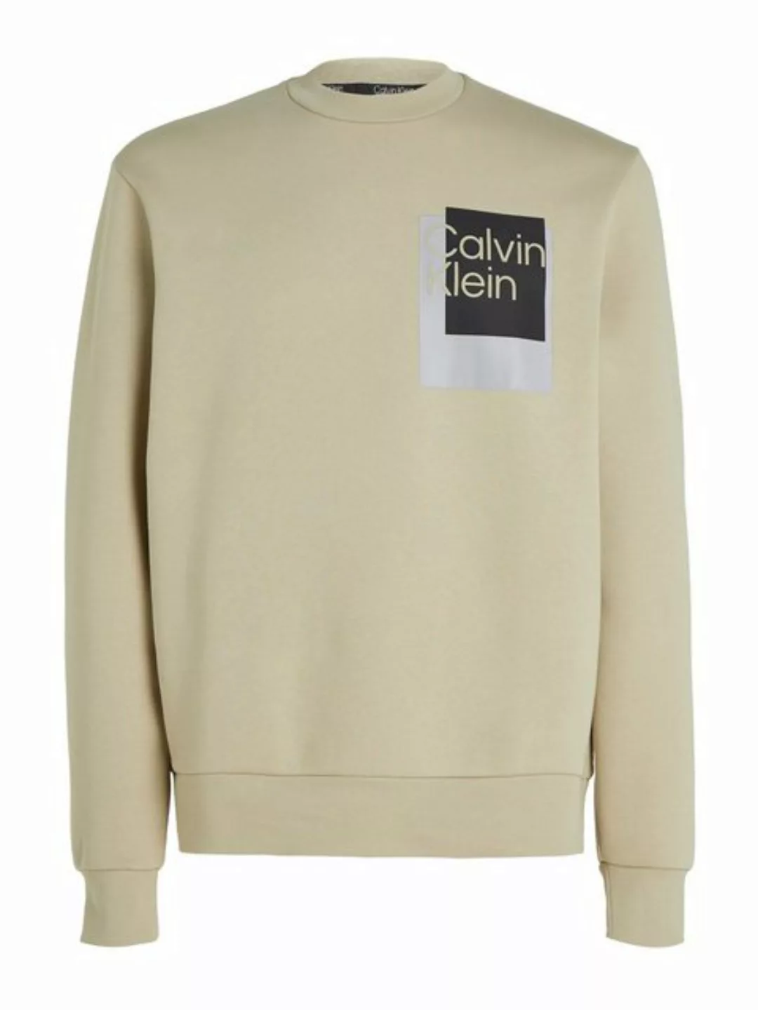 Calvin Klein Sweatshirt OVERLAY BOX LOGO SWEATSHIRT günstig online kaufen