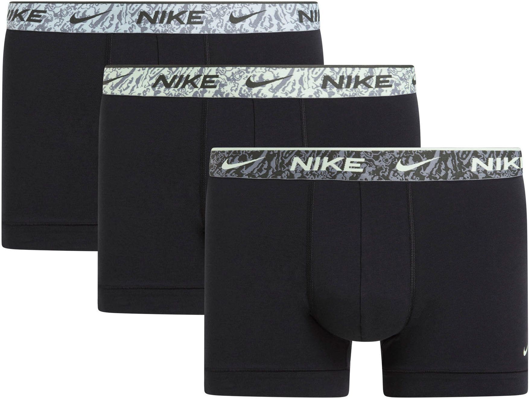 NIKE Underwear Trunk "TRUNK 3PK", (Packung, 3 St., 3er), mit farbigem NIKE günstig online kaufen