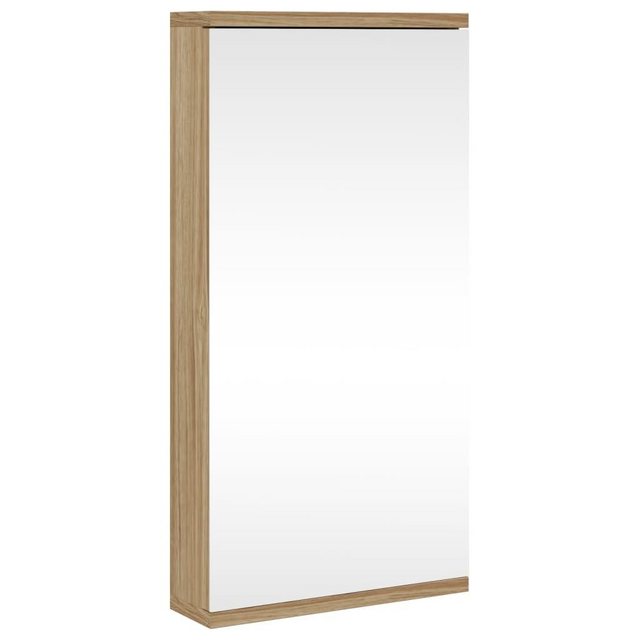 vidaXL Badezimmerspiegelschrank Eck-Spiegelschrank Eichen-Optik 30x24x60 cm günstig online kaufen