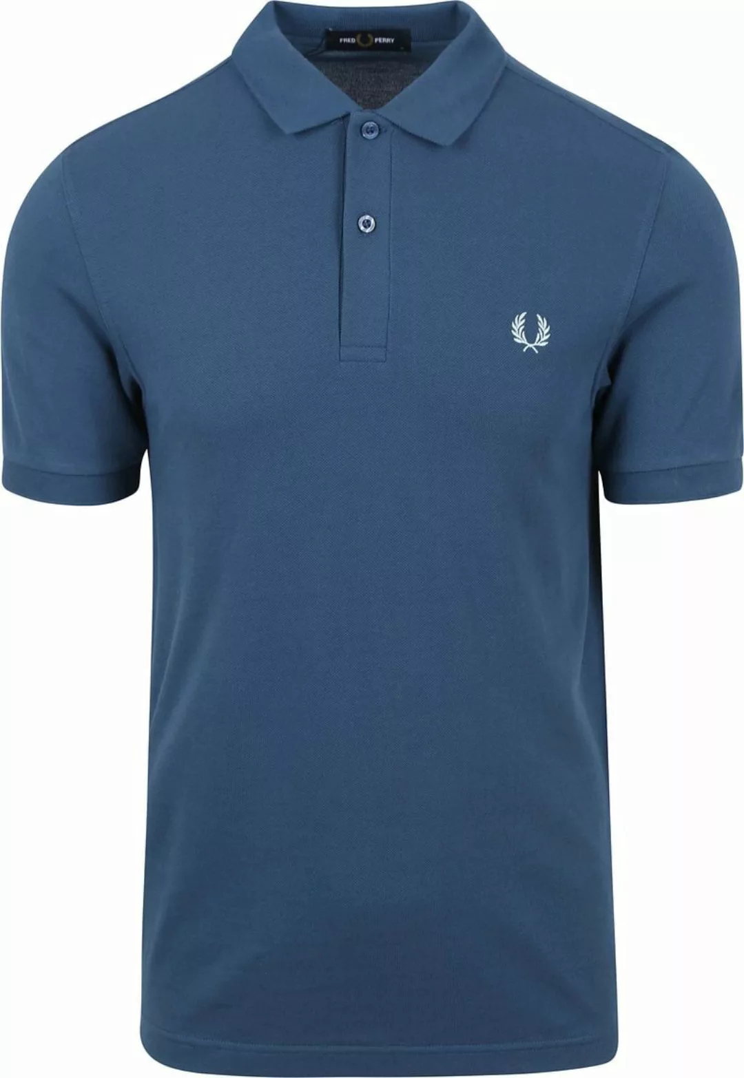 Fred Perry Polo Plain Mid Blau - Größe XXL günstig online kaufen