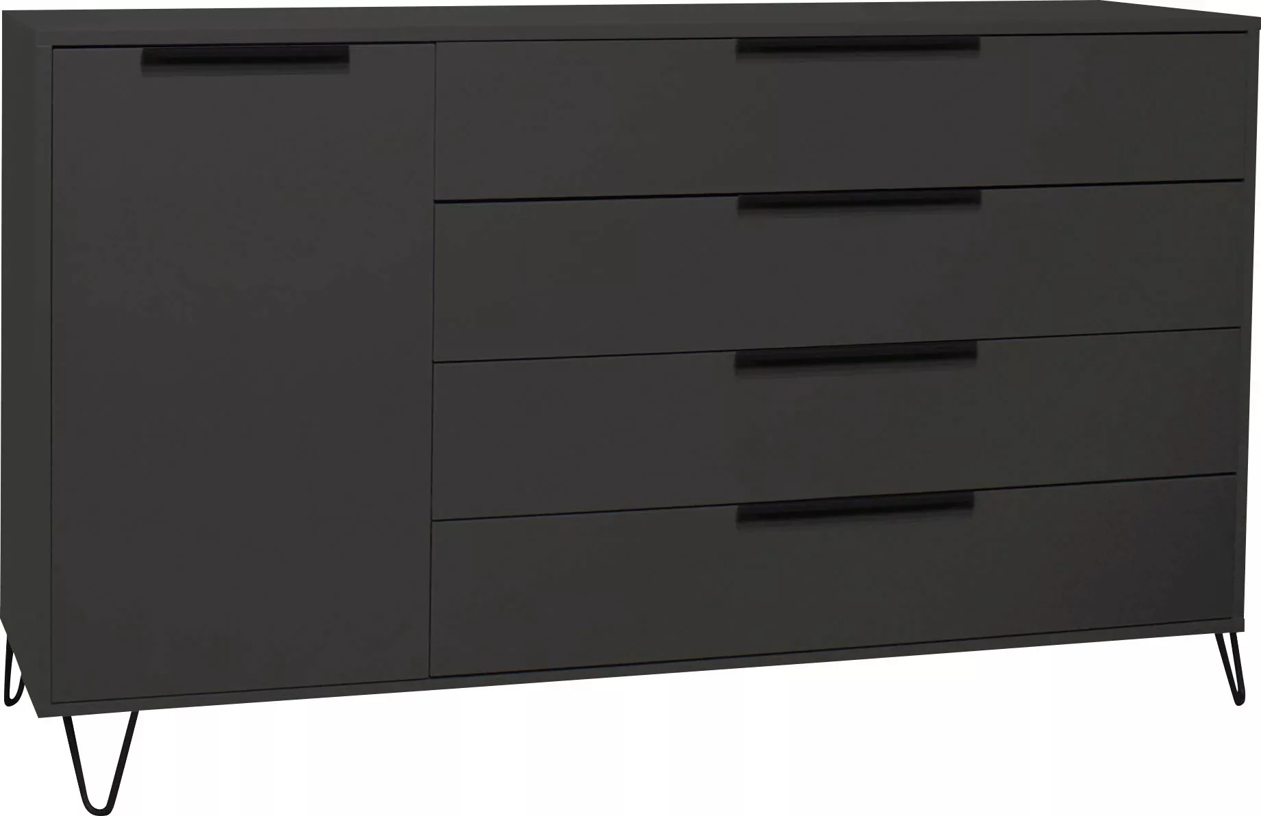 Mäusbacher Highboard "Bonnie", Breite 168 cm mit Drahtgestell günstig online kaufen