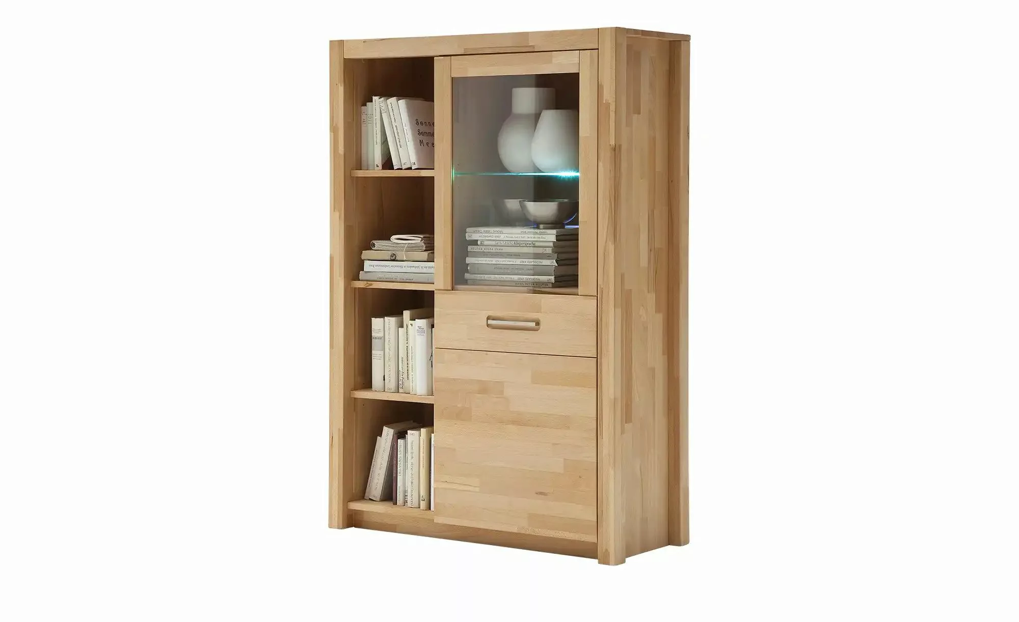 uno Kombi-Highboard  Franjo ¦ holzfarben ¦ Maße (cm): B: 98 H: 145 T: 40.0 günstig online kaufen