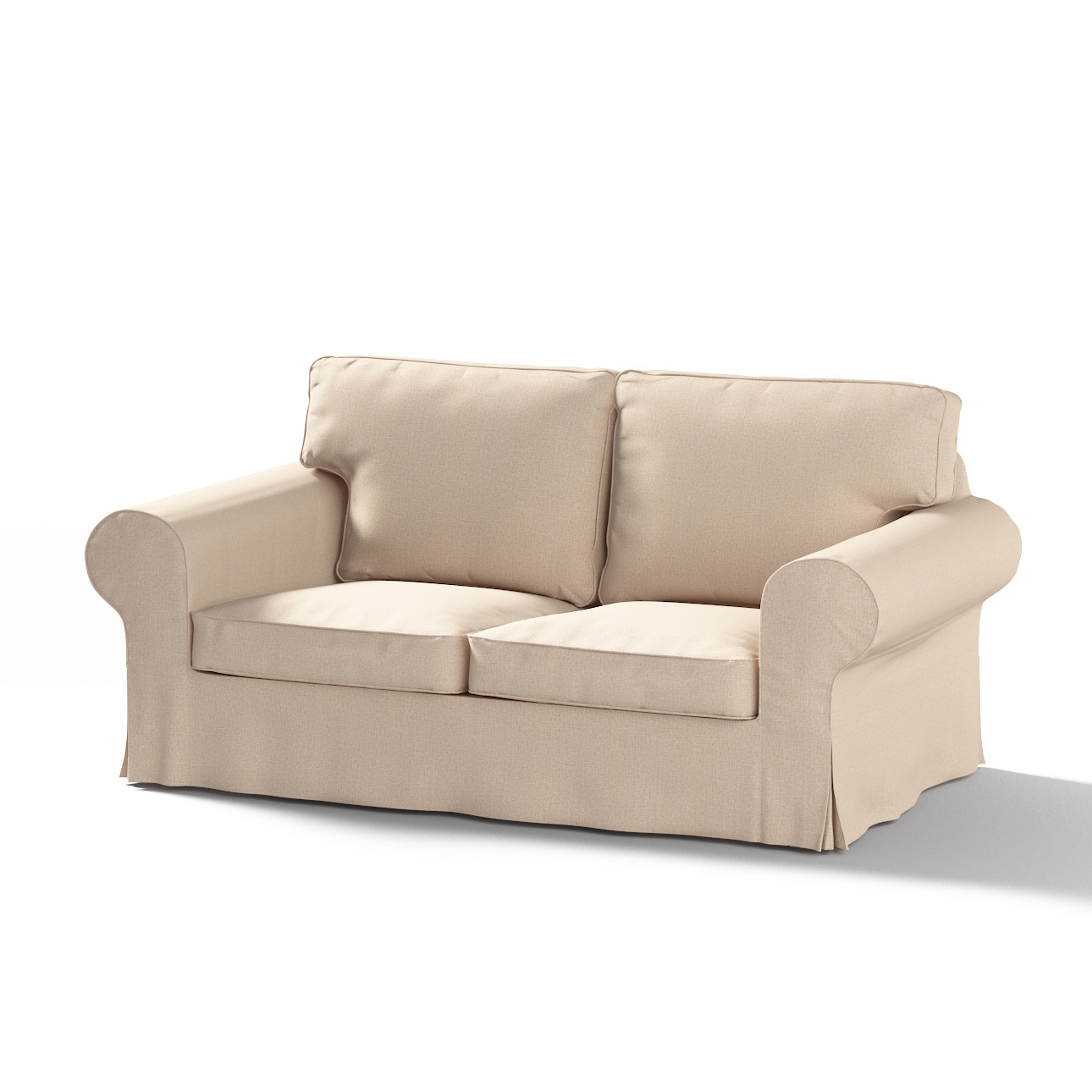 Bezug für Ektorp 2-Sitzer Schlafsofa ALTES Modell, beige, Sofabezug Ektorp günstig online kaufen