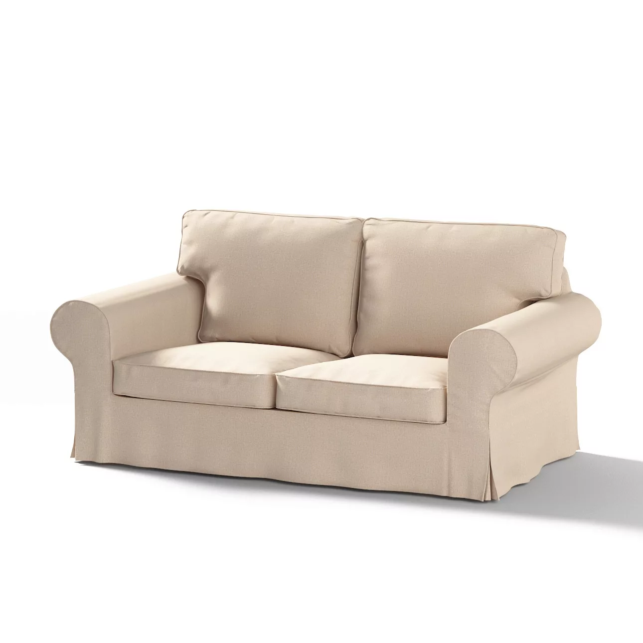 Bezug für Ektorp 2-Sitzer Schlafsofa NEUES Modell, beige, Sofabezug für  Ek günstig online kaufen