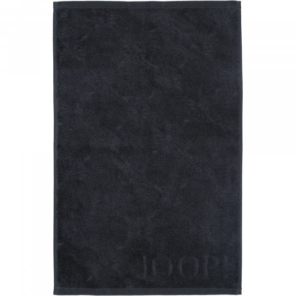 JOOP Uni Cornflower 1670 - Farbe: Schwarz - 906 - Gästetuch 30x50 cm günstig online kaufen